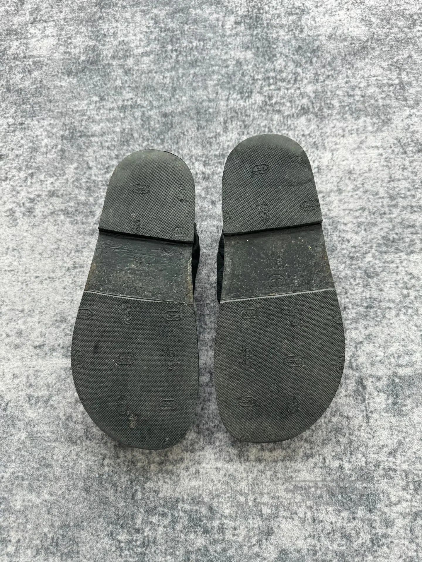 Chanel Chanel Crystal Logo Velcro Sandals| Size US 6 / IT 36 - 7 Thumbnail