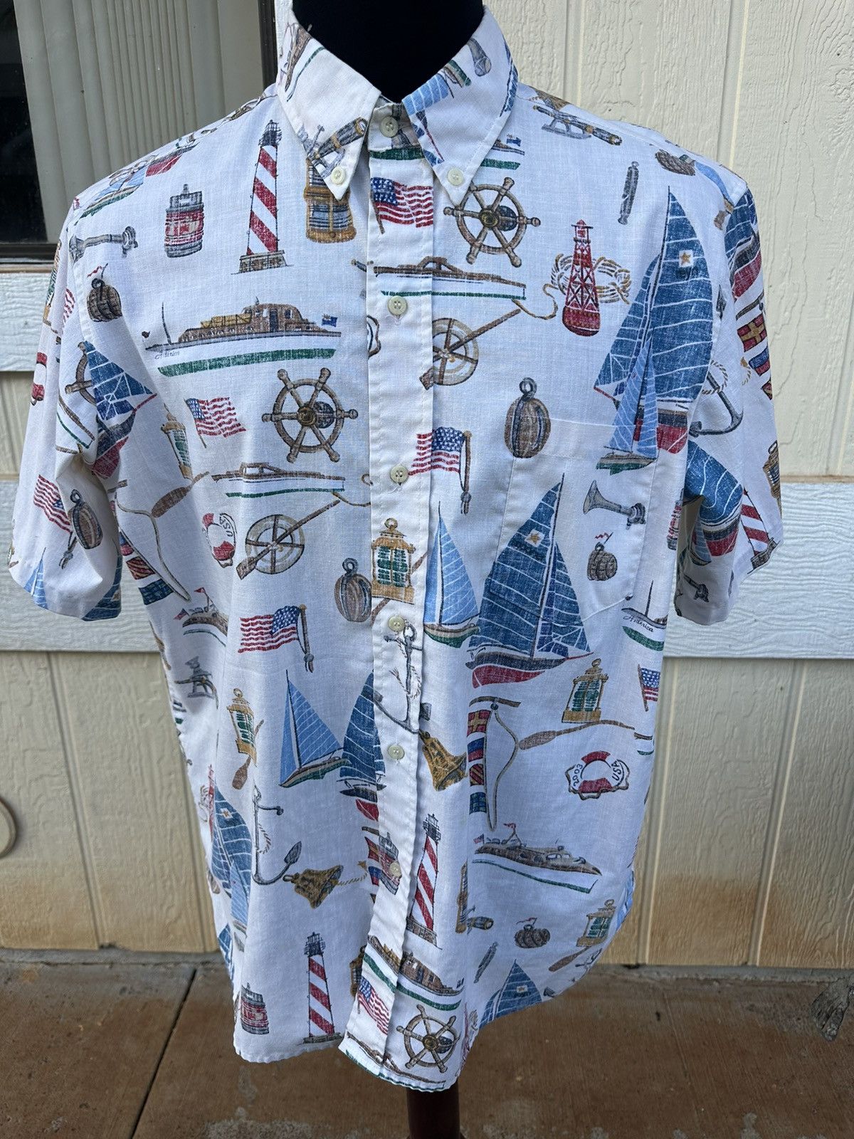 Reyn Spooner PreOwned Reyn Spooner Multicolored Hawaiian Print Men's L Size US L / EU 52-54 / 3 - 1 Thumbnail