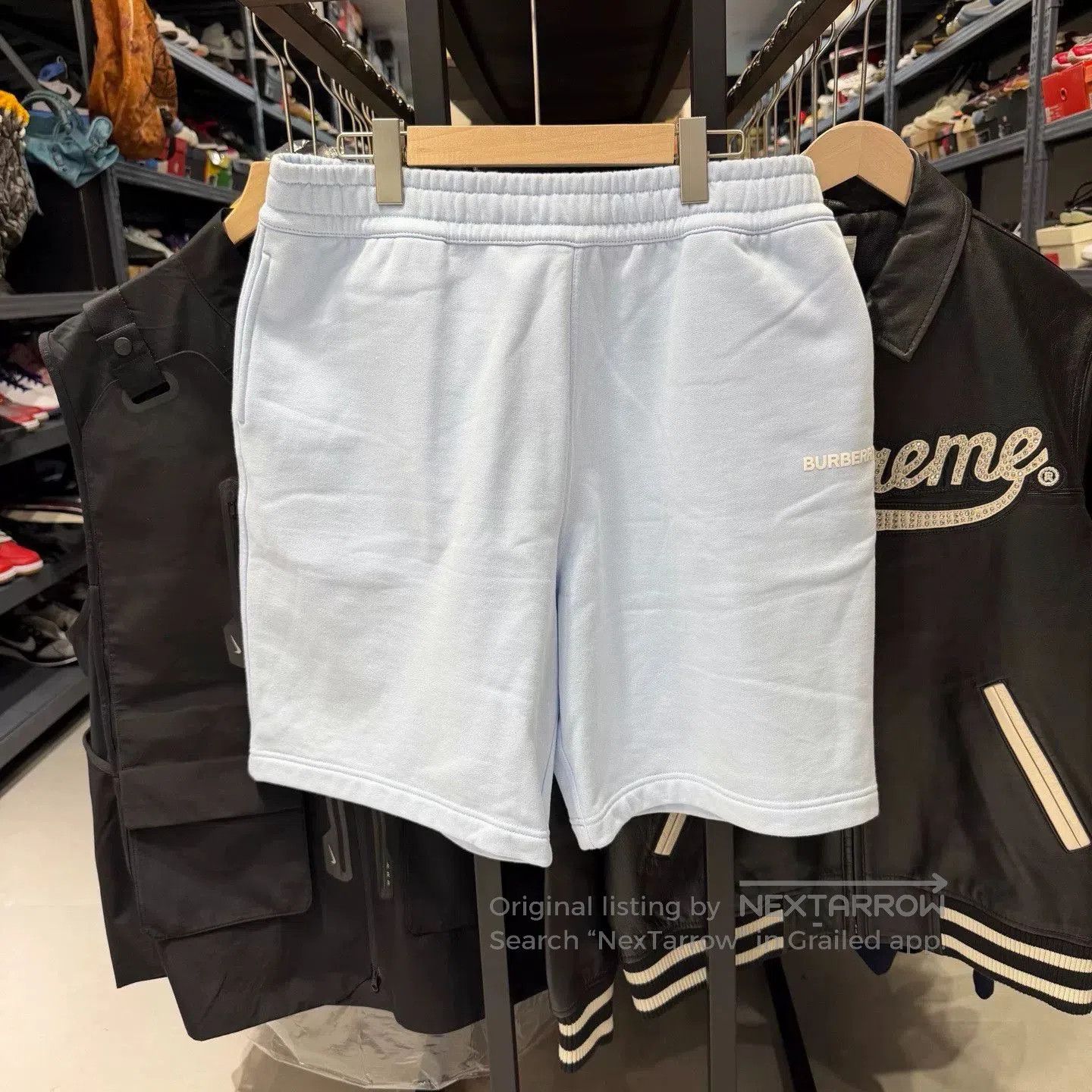 Burberry Burberry Printed Letter Shorts. Size US 26 / EU 42 - 5 Thumbnail