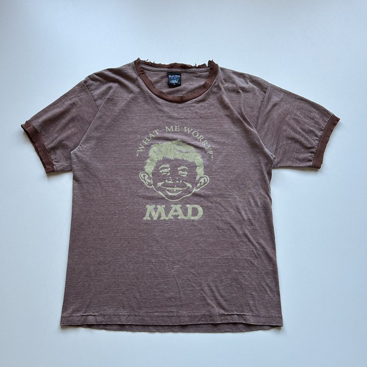 Other Vintage 90s 2000s MAD TV Graphic Ringer T Shirt Distressed Size US M / EU 48-50 / 2 - 1 Thumbnail