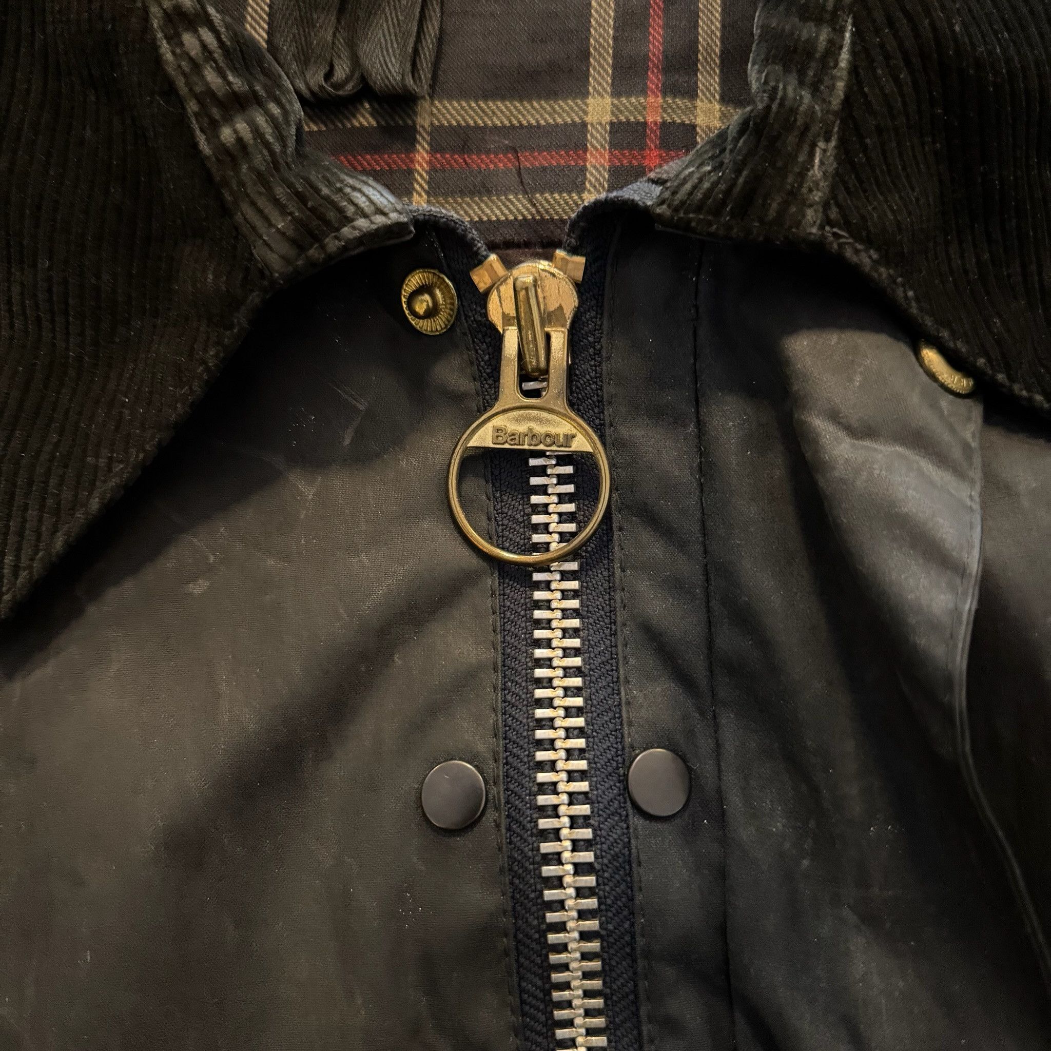 Barbour Barbour Bedale Waxed Blue Jacket Size US L / EU 52-54 / 3 - 3 Thumbnail