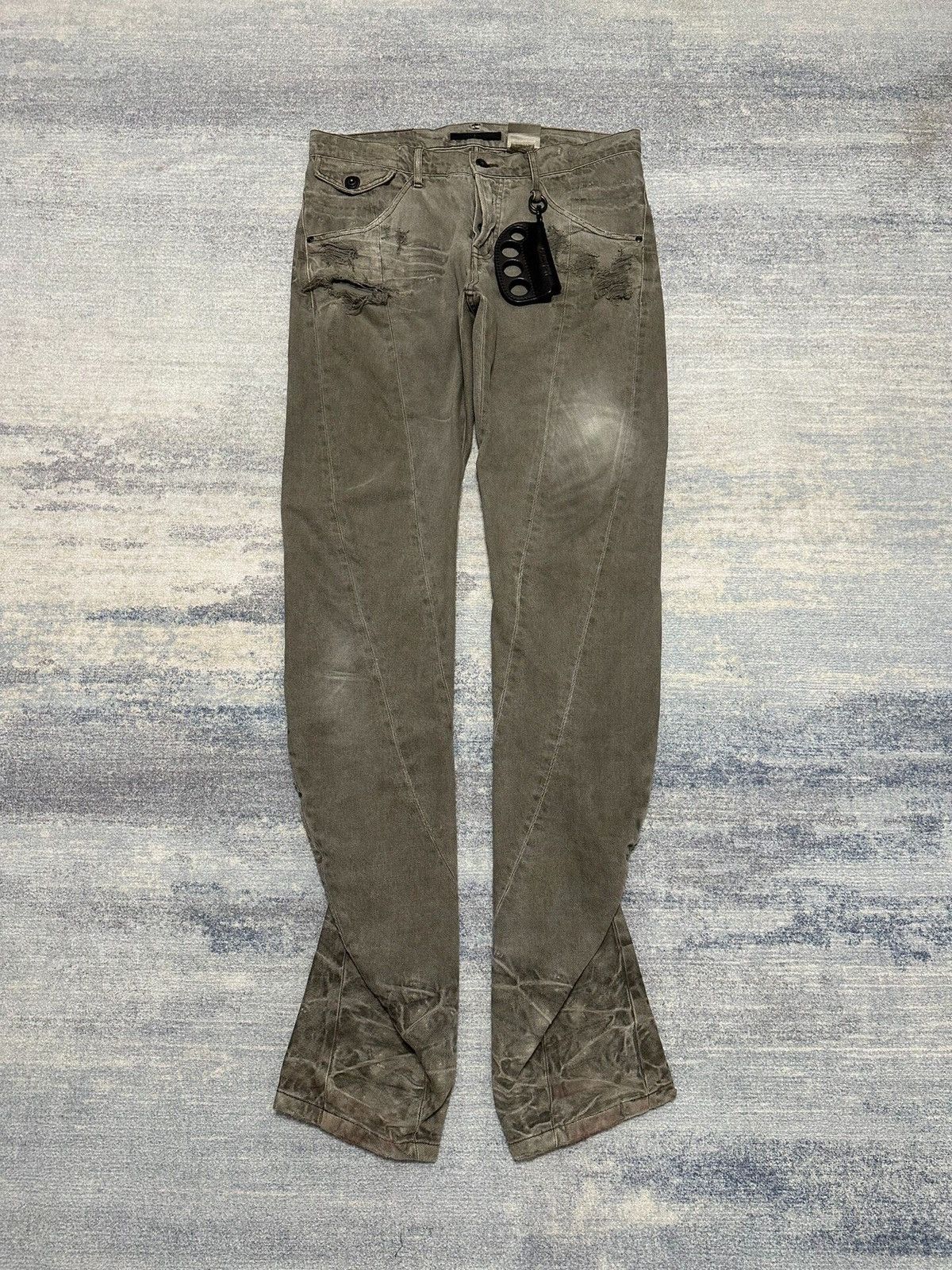 Julius Julius Spiral Cut Denim AW11 “Halo” | Grailed