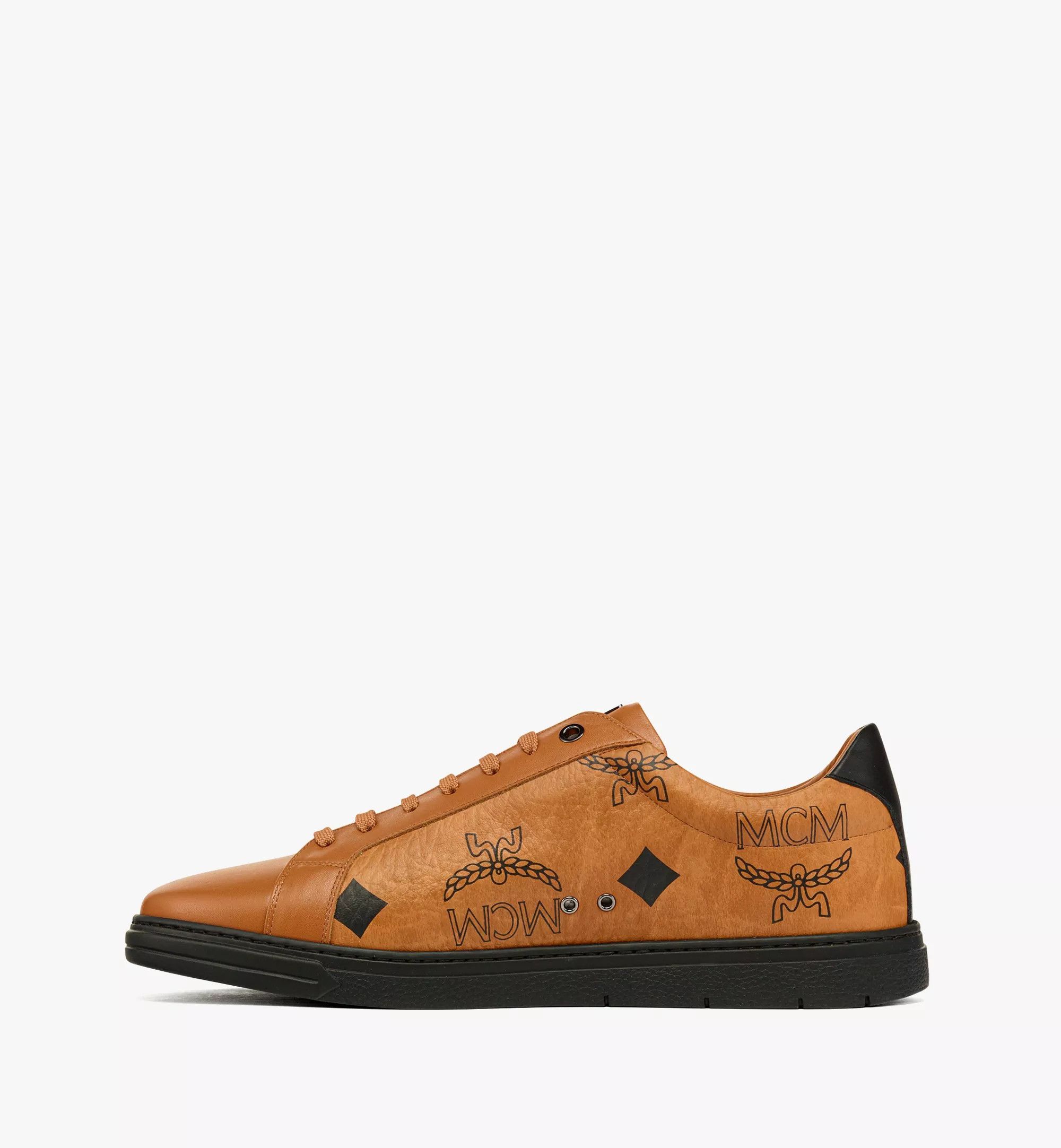 MCM o1mt1gz0125 Low-Top Sneakers in Brown/Black Size US 12 / EU 45 - 2 Thumbnail