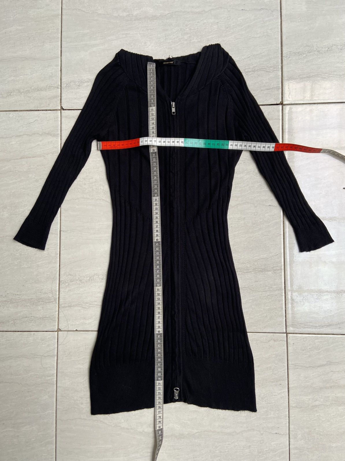 Tornado Mart TORNADO MART Black Knit Jacket Size US XS / EU 42 / 0 - 9 Thumbnail