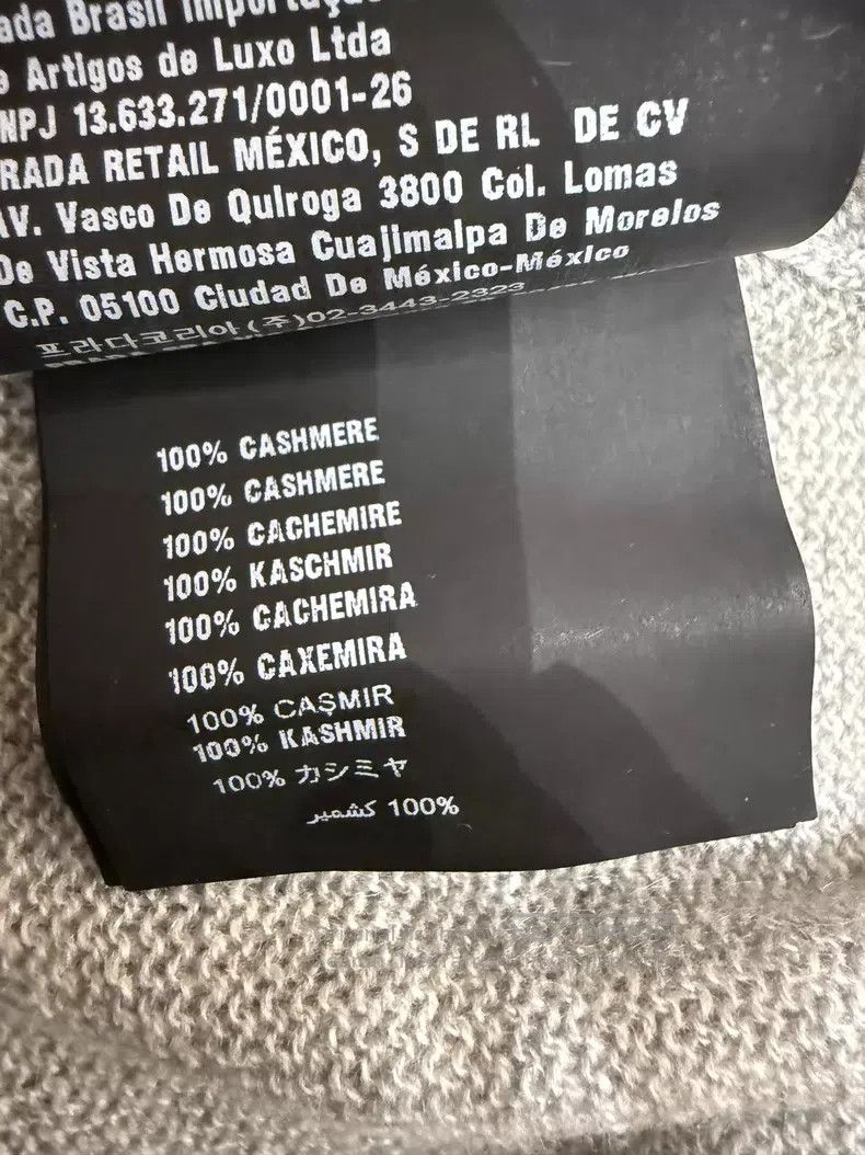 Prada Prada Gray cashmere sweater Size US S / EU 44-46 / 1 - 6 Thumbnail
