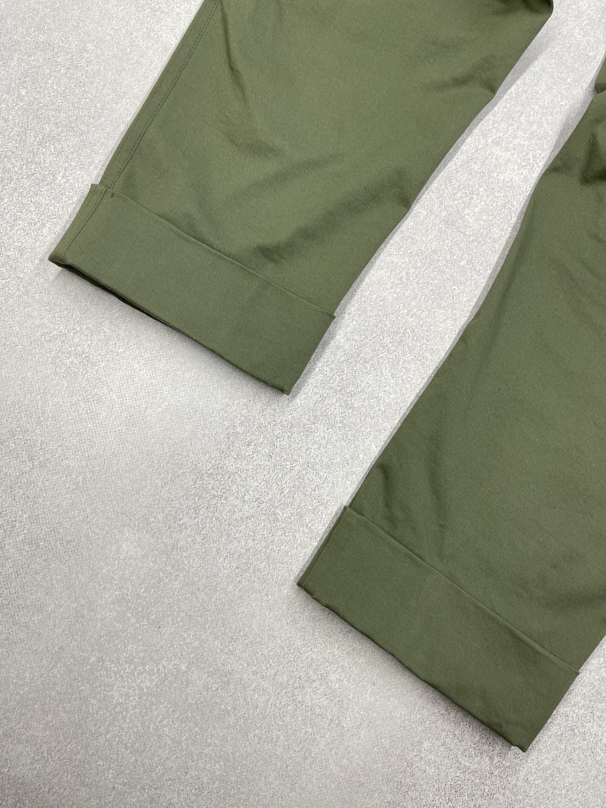 Mens Nanushka Cotton Pants Khaki Size 33 Designer