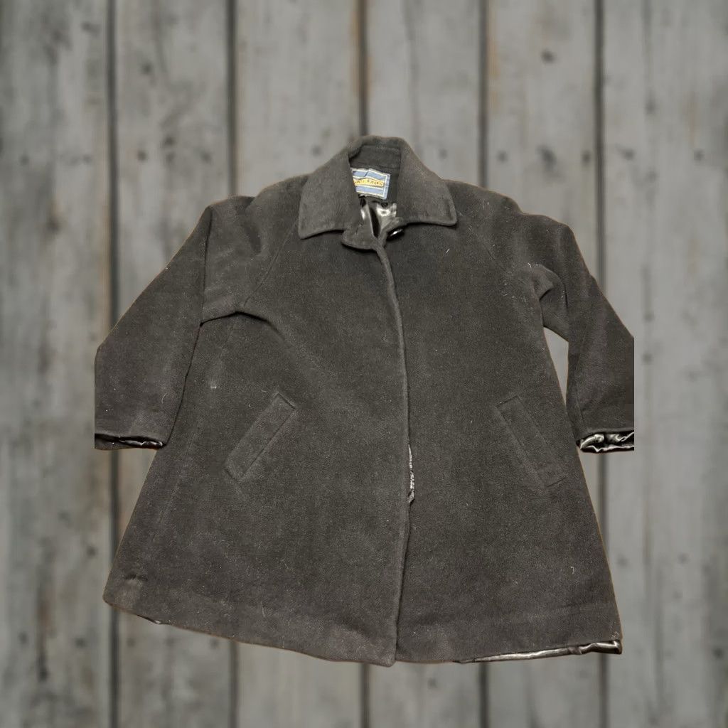Pendleton Pendleton Jacket Black Wool Blend Button Up L Large Men Overcoat Wool Size US L / EU 52-54 / 3 - 1 Thumbnail