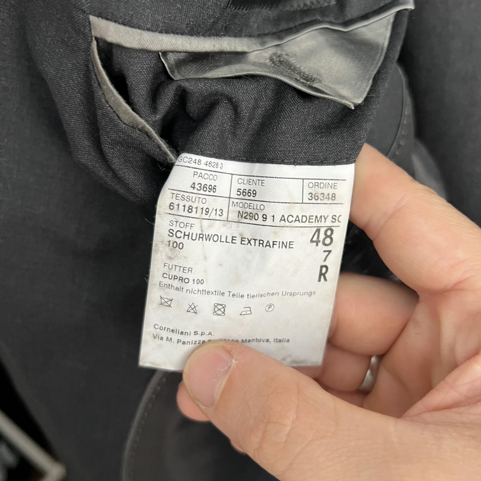 Corneliani Corneliani Blazer Jacket Sz 48R Size 48R - 8 Thumbnail