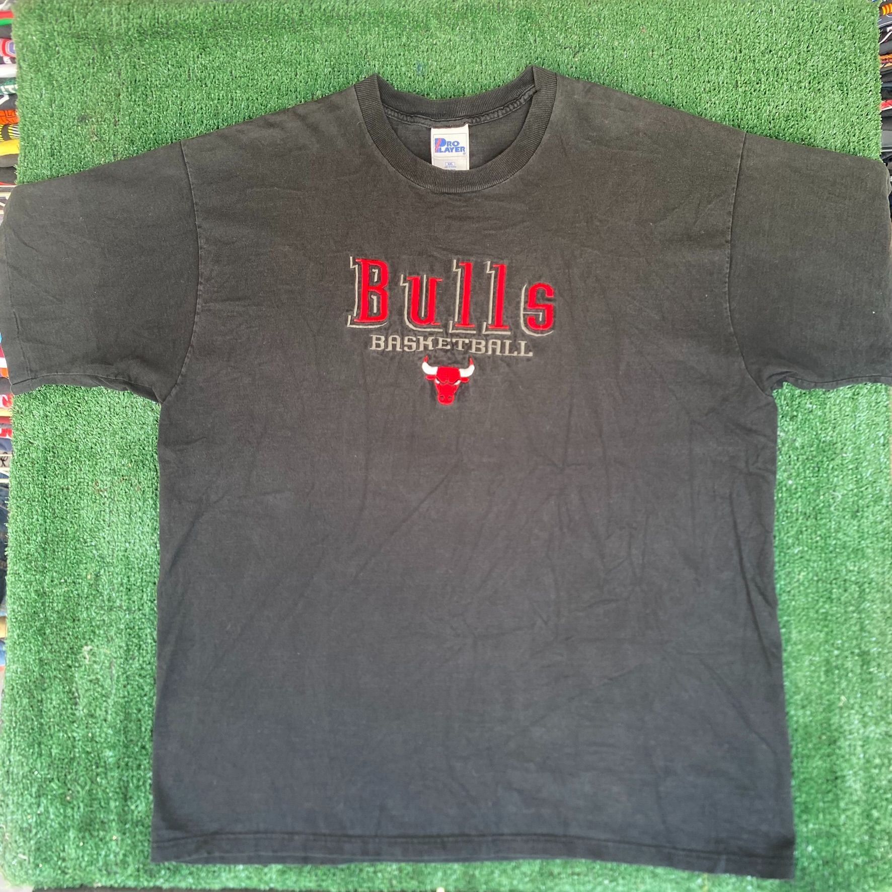 NBA Vintage 90s Chicago Bulls Shirt NBA Basketball Logo Tee Size US XXL / EU 58 / 5 - 1 Thumbnail