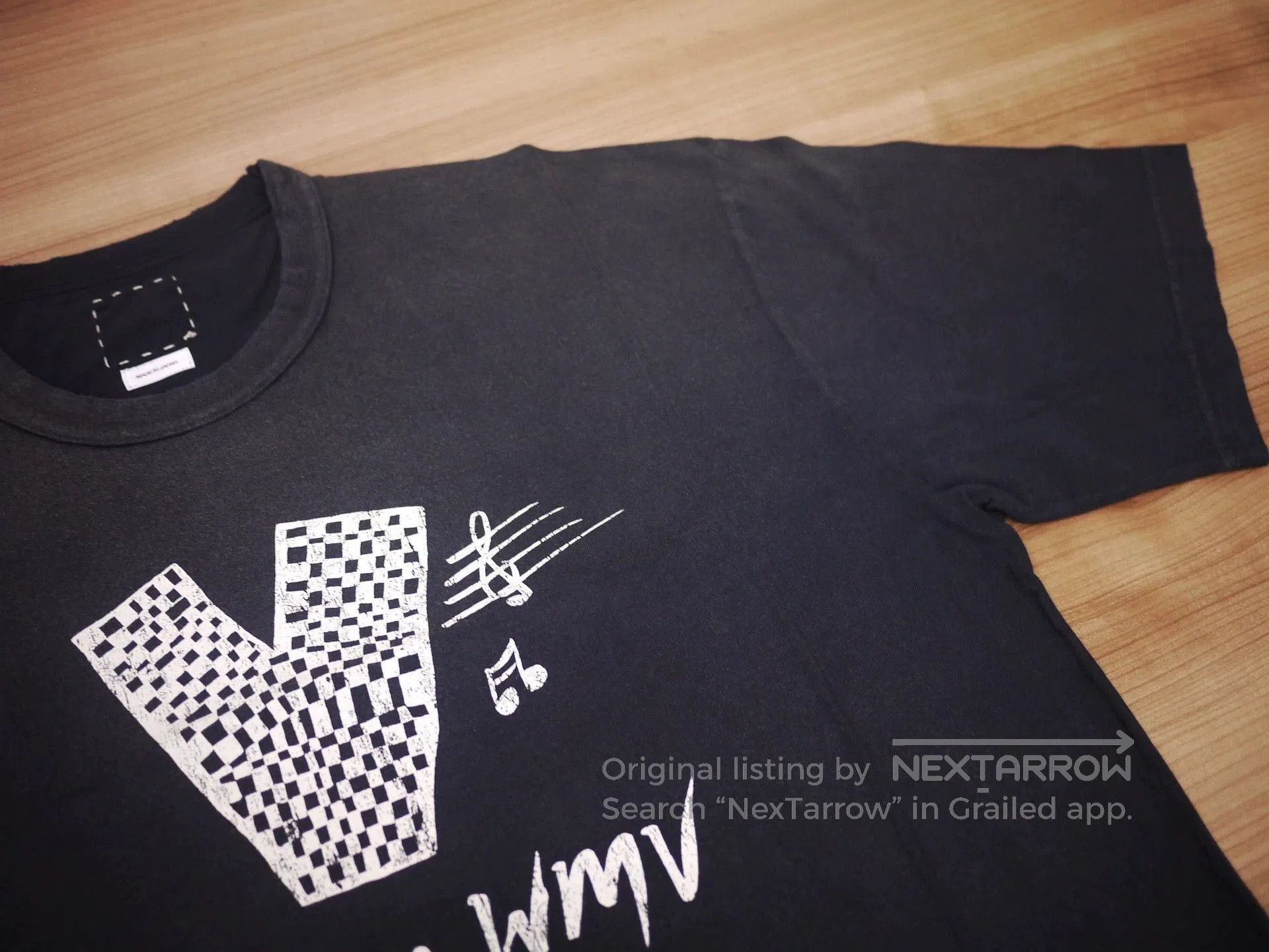 Visvim Black Graphic Short Sleeve T-Shirt XXL. Size US XXL / EU 58 / 5 - 2 Thumbnail