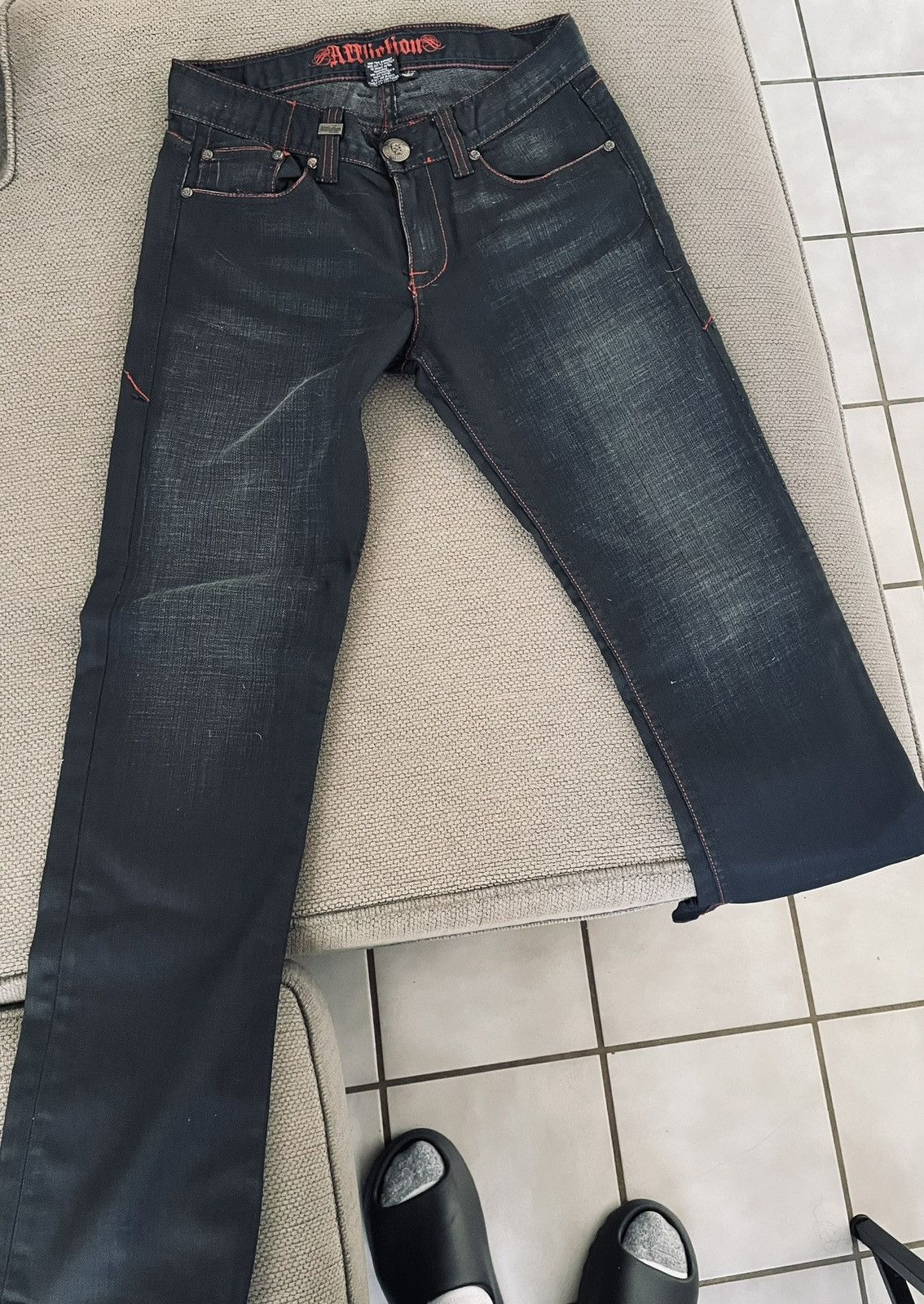 Affliction Affliction Black denim Size US 32 / EU 48 - 4 Thumbnail