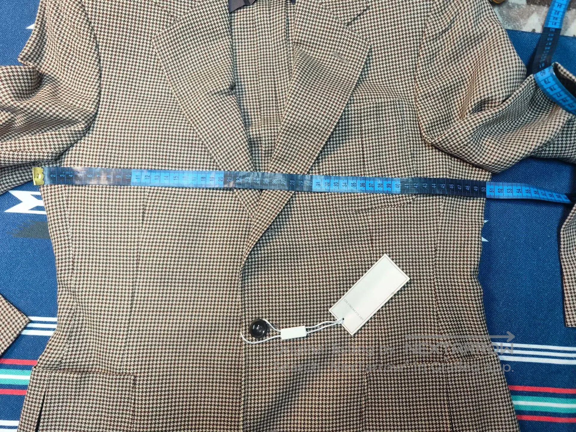 RRL Ralph Lauren RRL Houndstooth Casual Wool Blazer. Size US M / EU 48-50 / 2 - 6 Thumbnail