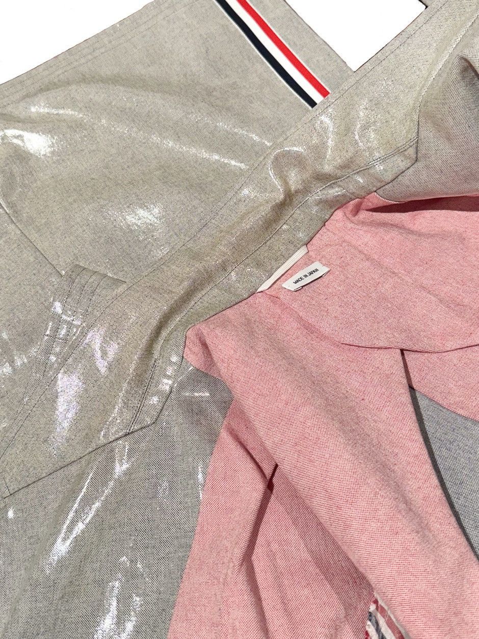Thom Browne Thom Browne Blue Chambray Coated Cotton Coat - Size 2 Size M / US 6-8 / IT 42-44 - 10 Thumbnail