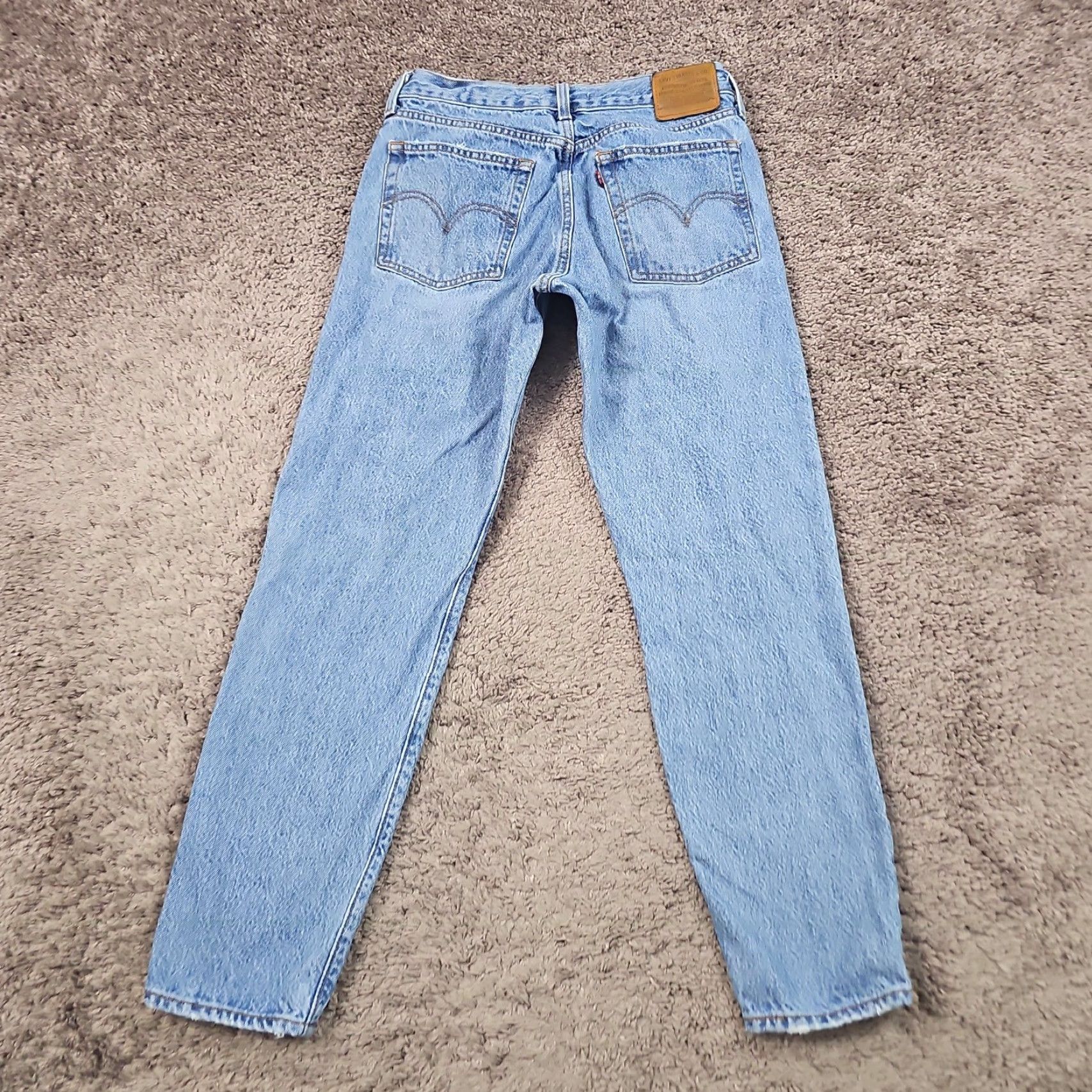 Levi's Levis Wedgie Jeans Women 27 Icon Fit Ankle Mid Rise Distressed 100% Cotton 25x27 Size 27" / US 4 / IT 40 - 6 Thumbnail