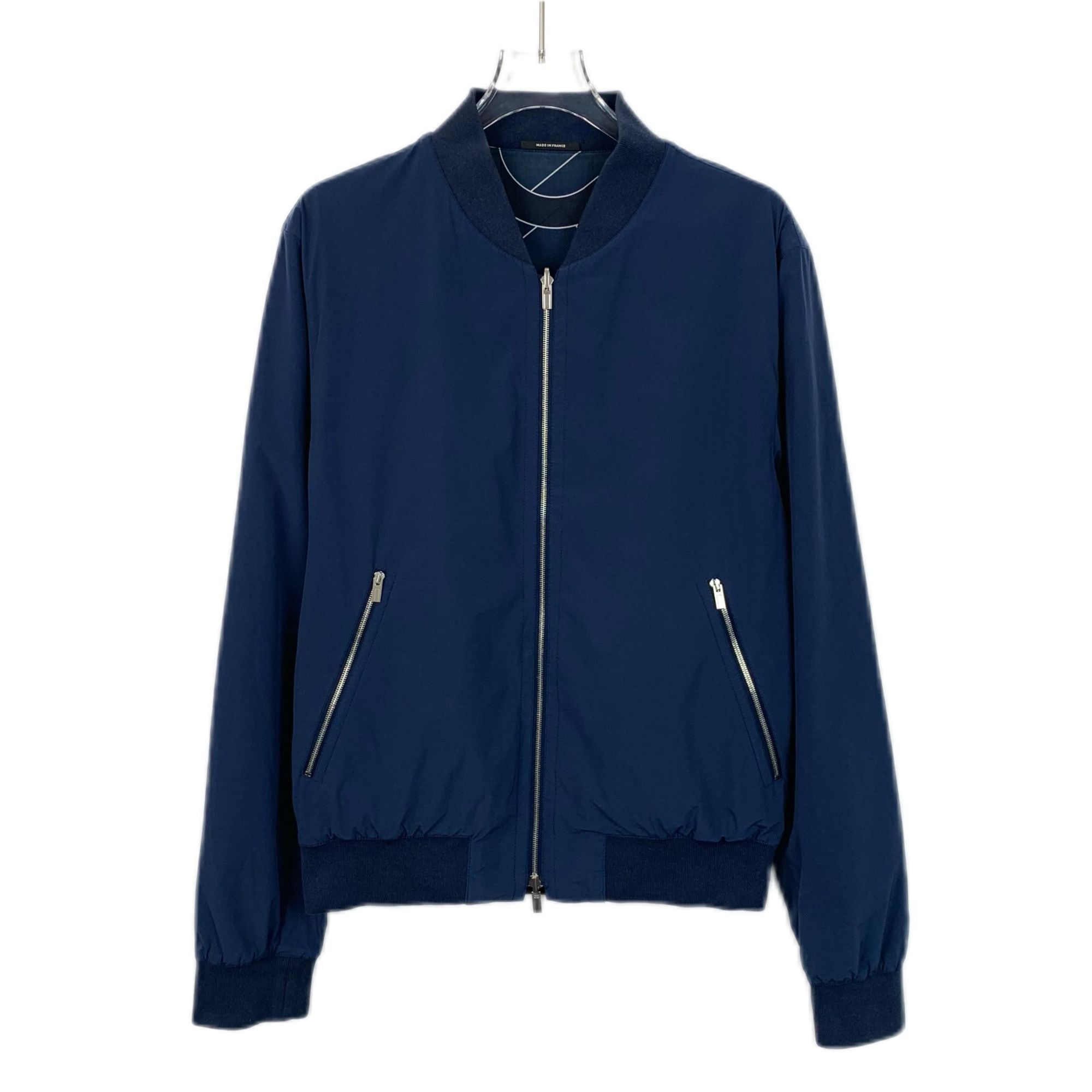【大人気！】HERMES bombers matelasse imprime ジャケット Hermes Hermes Mens Reversible Bomber Jacket With Geometric