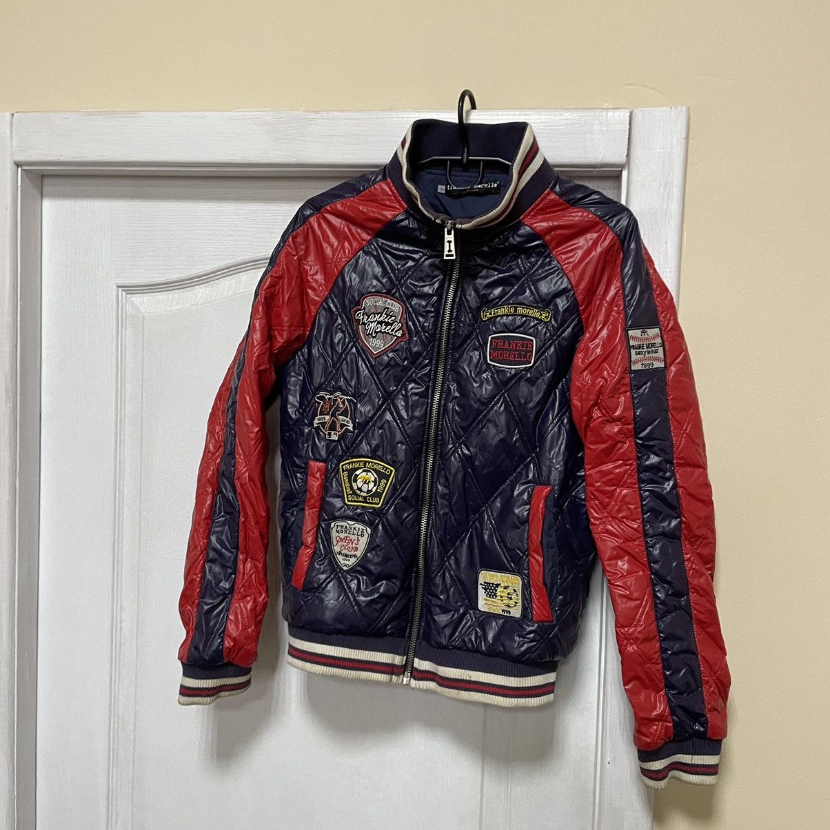 Frankie Morello × Vintage FRANKIE MORELLO sexy JACKET BIKER AVIATOR VINTAGE bomber Size US M / EU 48-50 / 2 - 1 Thumbnail