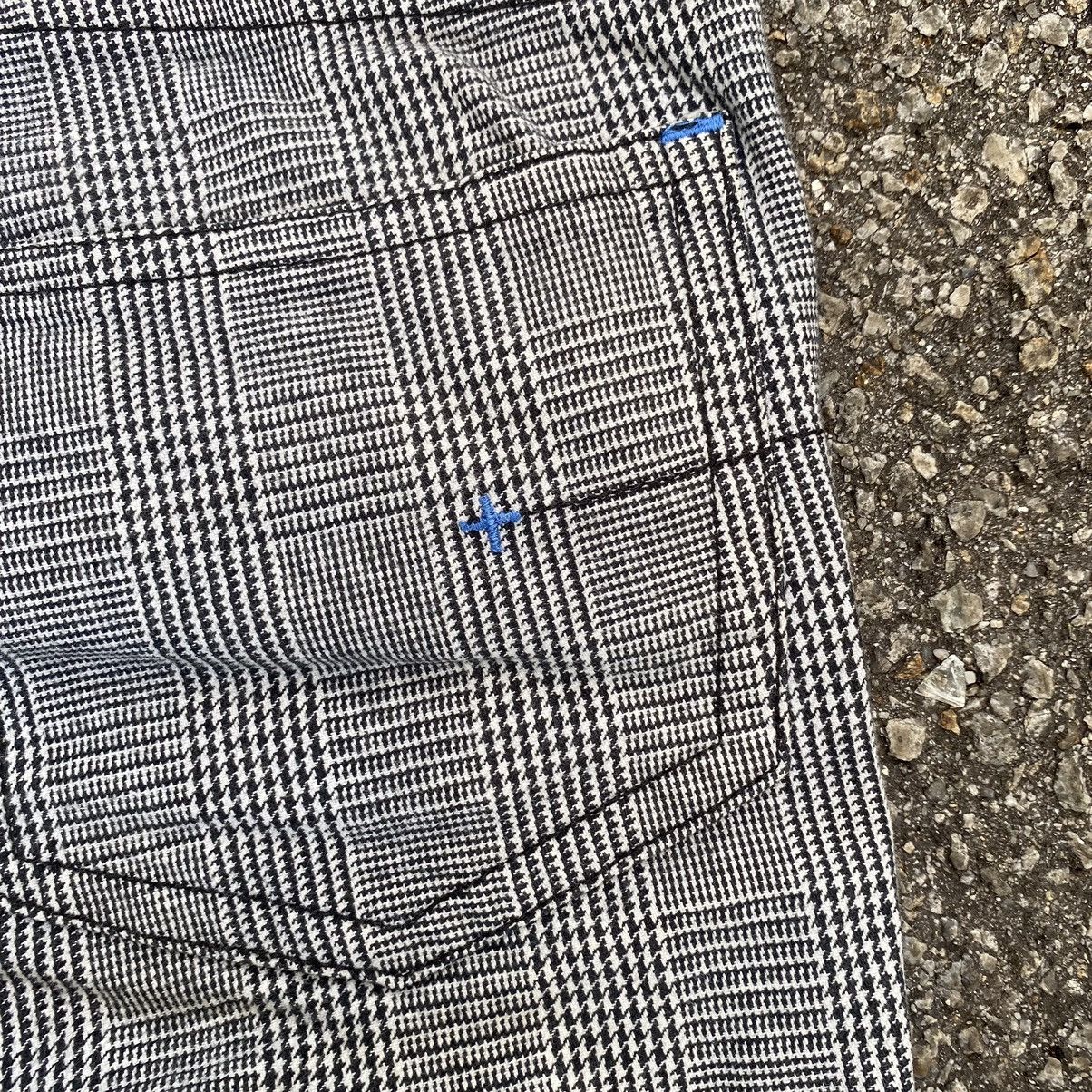 Japanese Brand Hiromichi Nakano Multi Pocket Checkered Cargo Bush Pants Size US 31 - 8 Thumbnail