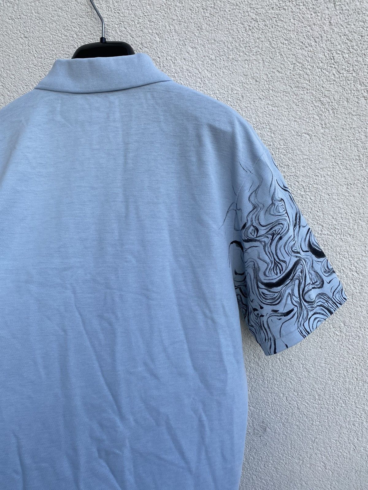 Yves Saint Laurent 1of1 YSL Polo Shirt Art Blue YSL Tee Size US L / EU 52-54 / 3 - 11 Thumbnail