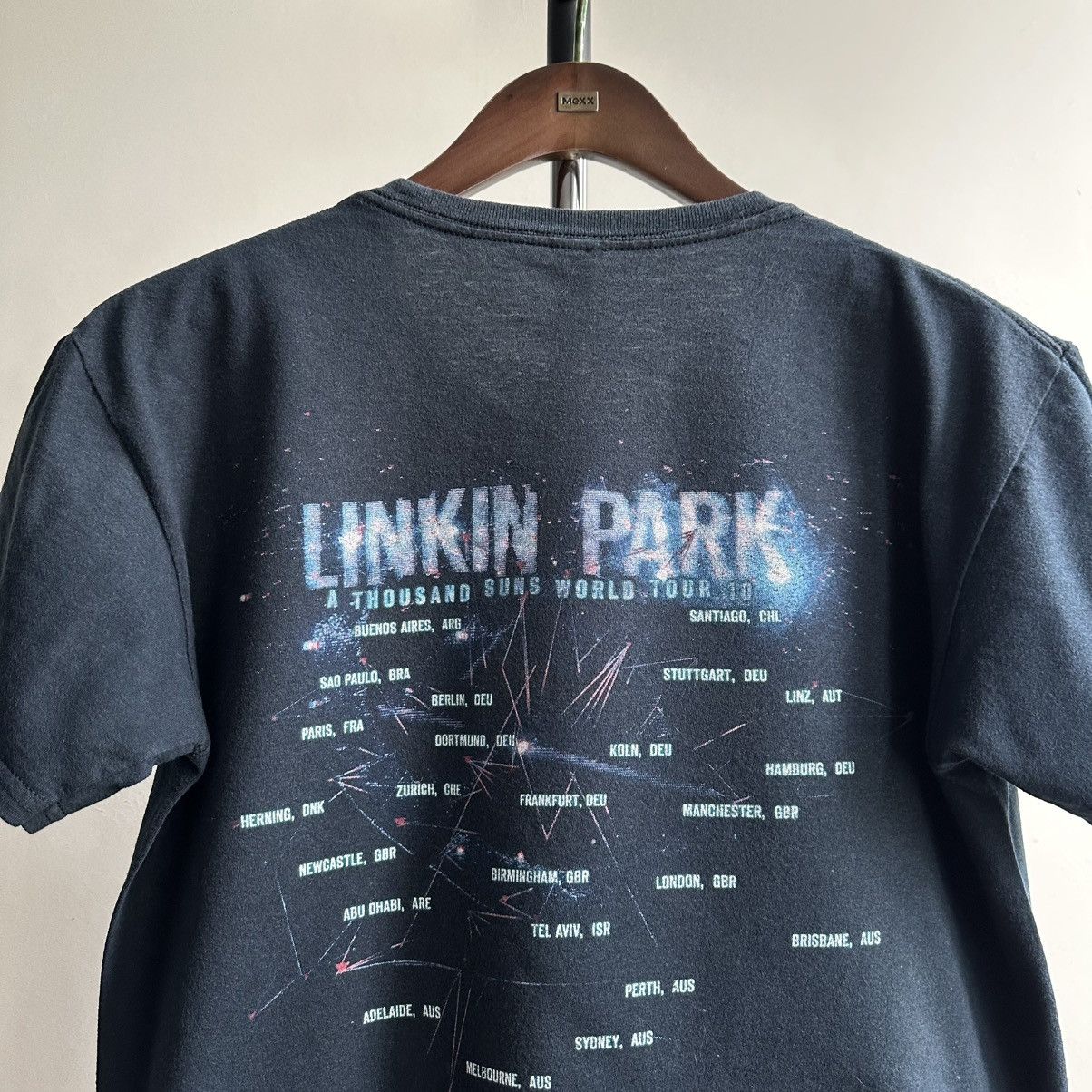 Band Tees × Vintage VINTAGE Y2K LINKIN PARK WORLD TOUR TEE Size US M / EU 48-50 / 2 - 5 Thumbnail