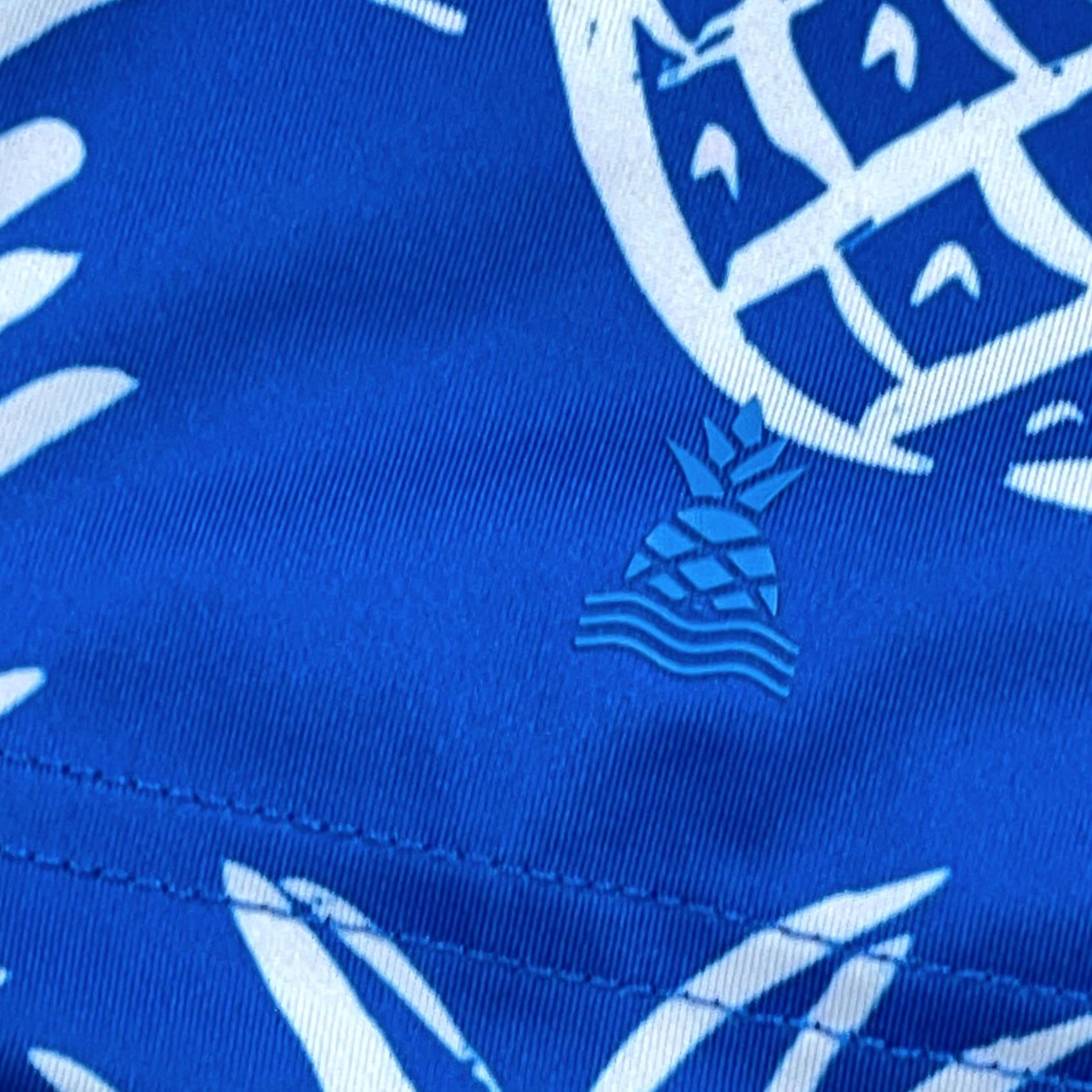 Chubbies Chubbies Polo Shirt Men L Blue Pineapple Print Performance Golf Wicking Casual Short Sleeve Vintage: No (adjusted per rules) Size US L / EU 52-54 / 3 - 3 Thumbnail