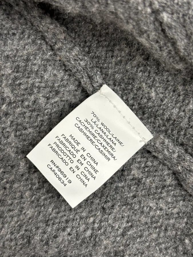 Marc Jacobs Marc Jacobs Grey Wool Contrast Sleeves Teddy Jacket Size US M / EU 48-50 / 2 - 11 Thumbnail