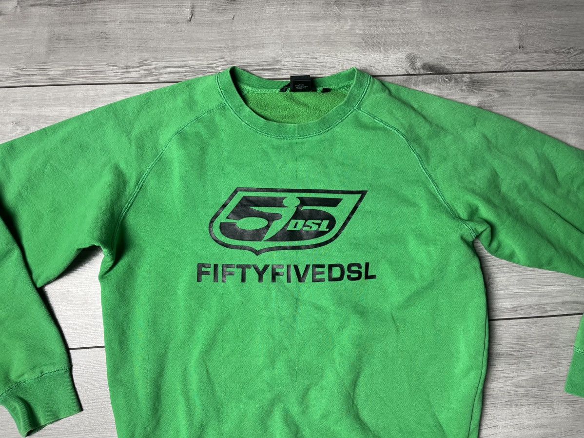 Diesel Diesel sweatshirt shield logo fiftyfivedsl size Large Size US L / EU 52-54 / 3 - 3 Thumbnail