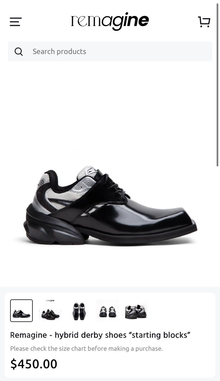 Other Remagine Studio Hybrid Derby EU 44 Size US 11 / EU 44 - 5 Thumbnail