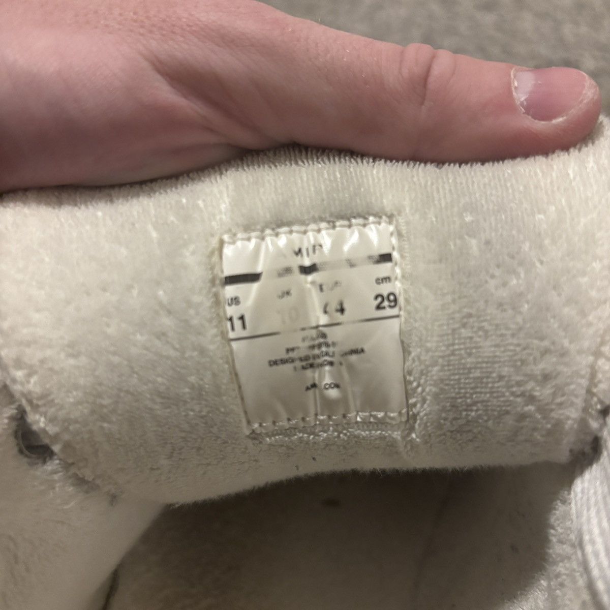 Amiri Amiri MA-1 White/Cream Size US 11 / EU 44 - 5 Thumbnail