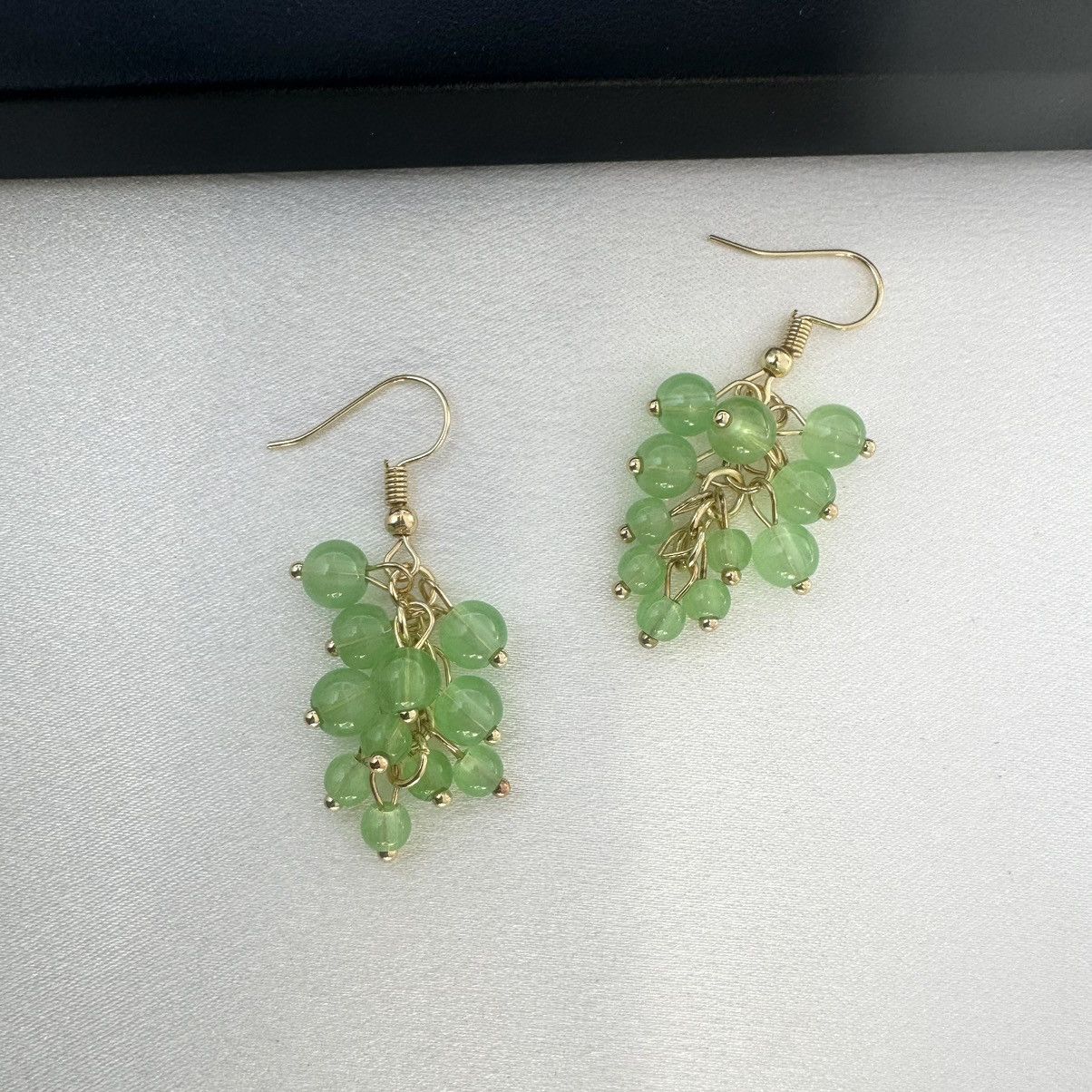 Other Green Grapes Dangle Drop Earrings for Women Size ONE SIZE - 2 Thumbnail