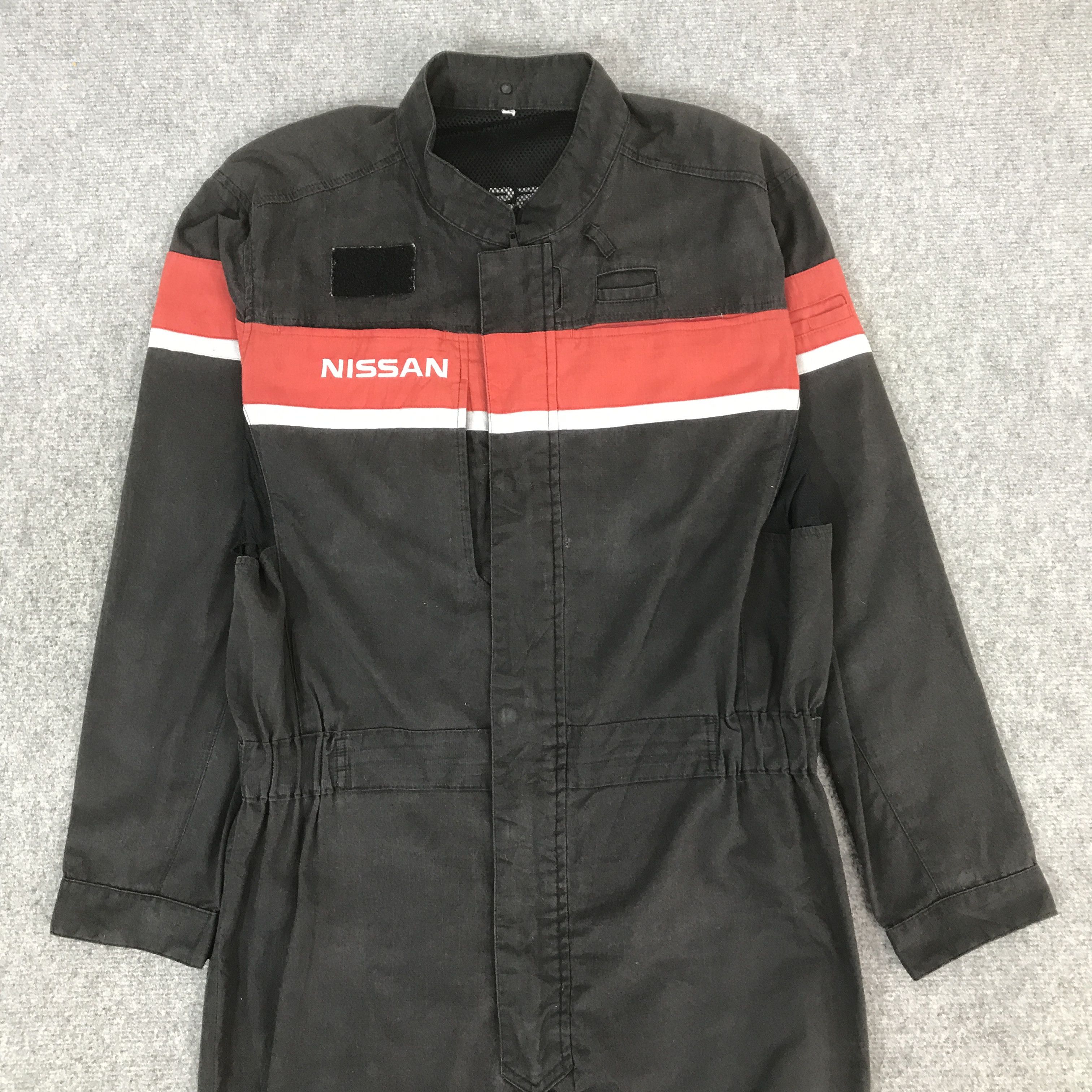 Japanese Brand NISSAN RACING TEAM RARE COVERALL JACKET K67B21 Size US L / EU 52-54 / 3 - 2 Thumbnail