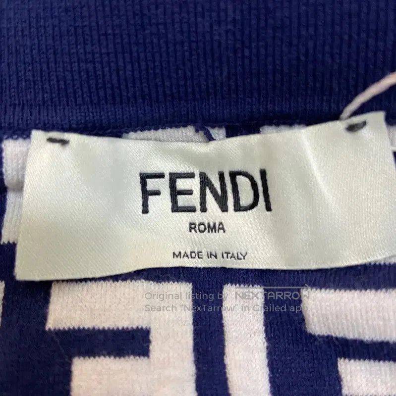 Fendi Fendi Colorblock Cotton Dress for Women . Size M / US 6-8 / IT 42-44 - 4 Thumbnail