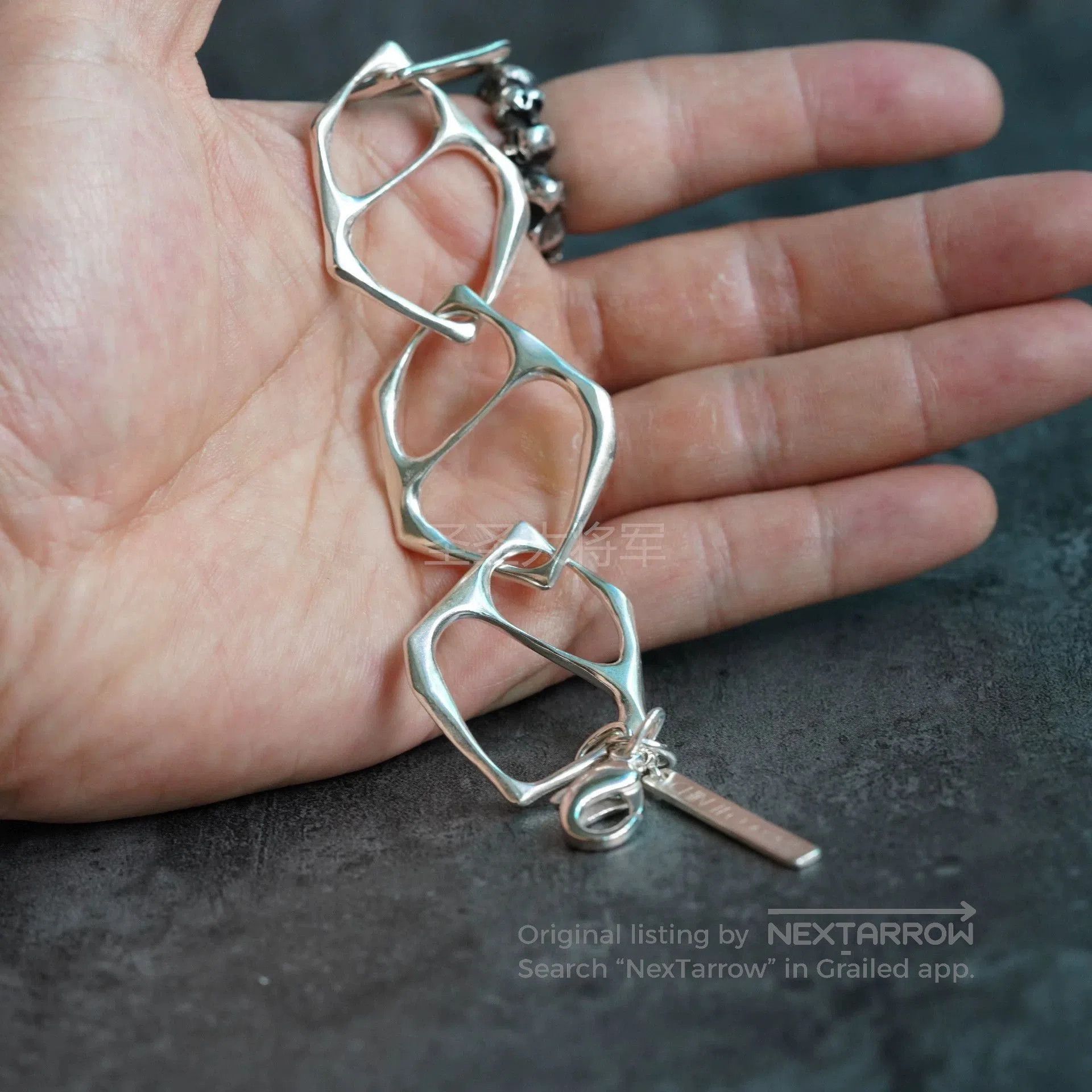 Chin Teo Geometric Link Statement Bracelet. Size ONE SIZE - 3 Thumbnail