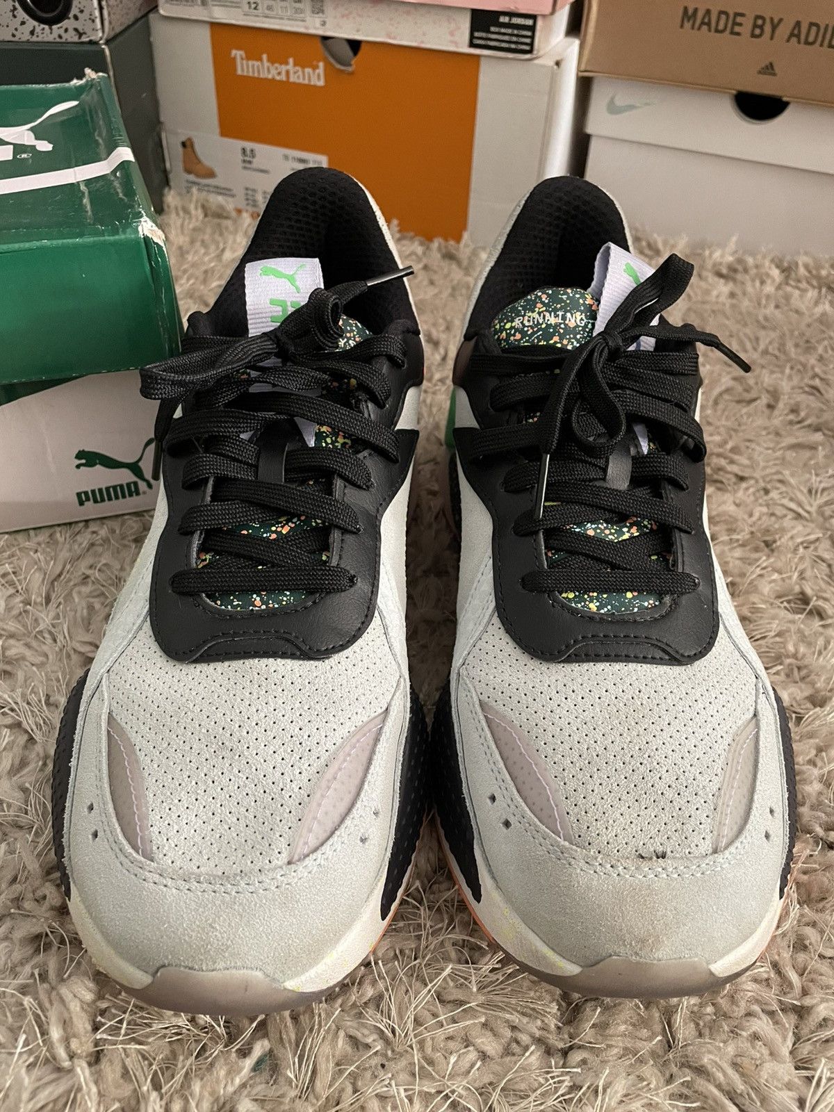 Puma Puma Rs-X FD Fair Aqua Ponderosa Pine Size US 11 / EU 44 - 4 Thumbnail