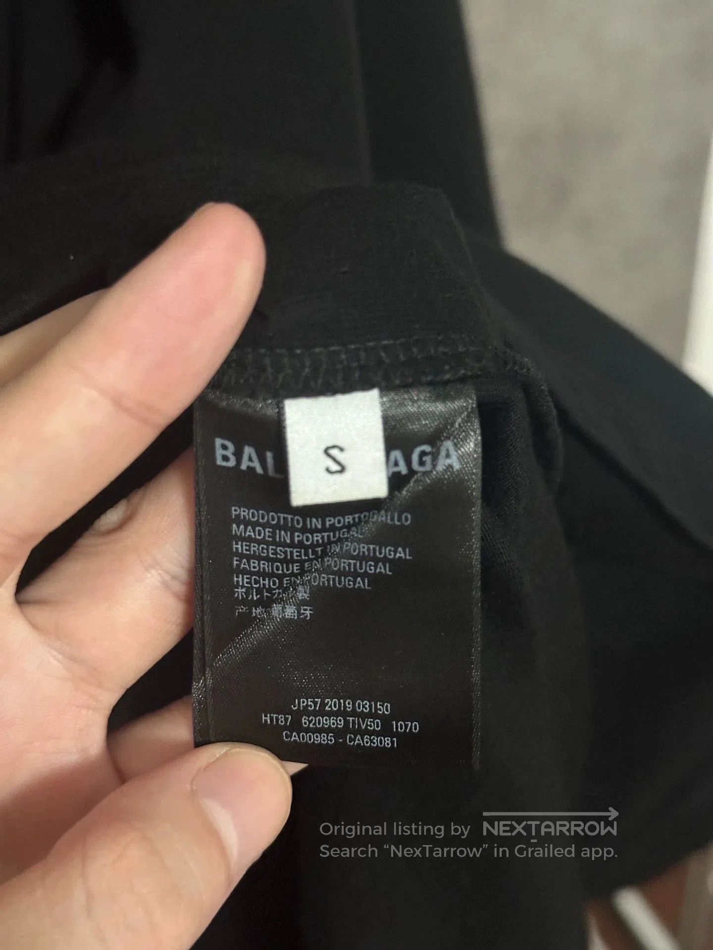 Balenciaga Balenciaga Email Logo Short Sleeve T-Shirt. Size US S / EU 44-46 / 1 - 3 Thumbnail