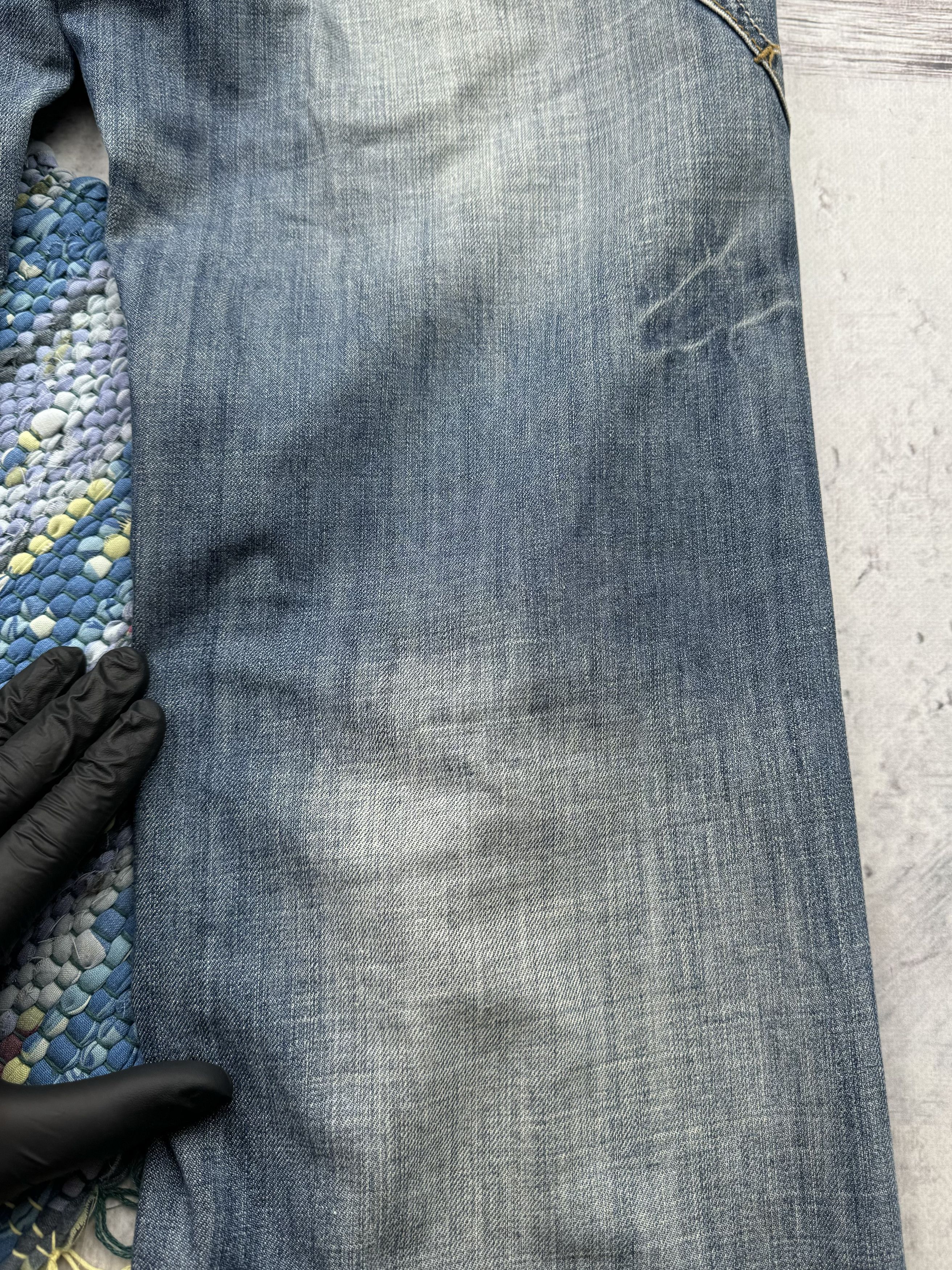 Japanese Brand Vintage Jeans With Many Metal Details A482(368) Size US 31 - 14 Thumbnail