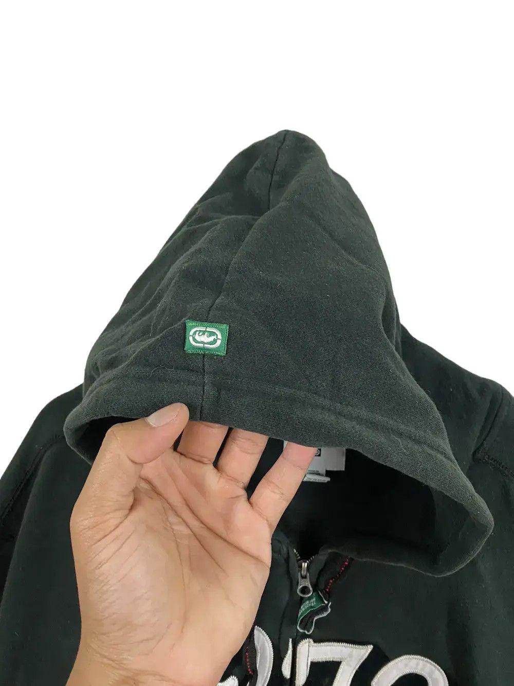 Ecko Unltd. Vintage Ecko Unltd Hoodie Dark Green Size US XL / EU 56 / 4 - 4 Thumbnail
