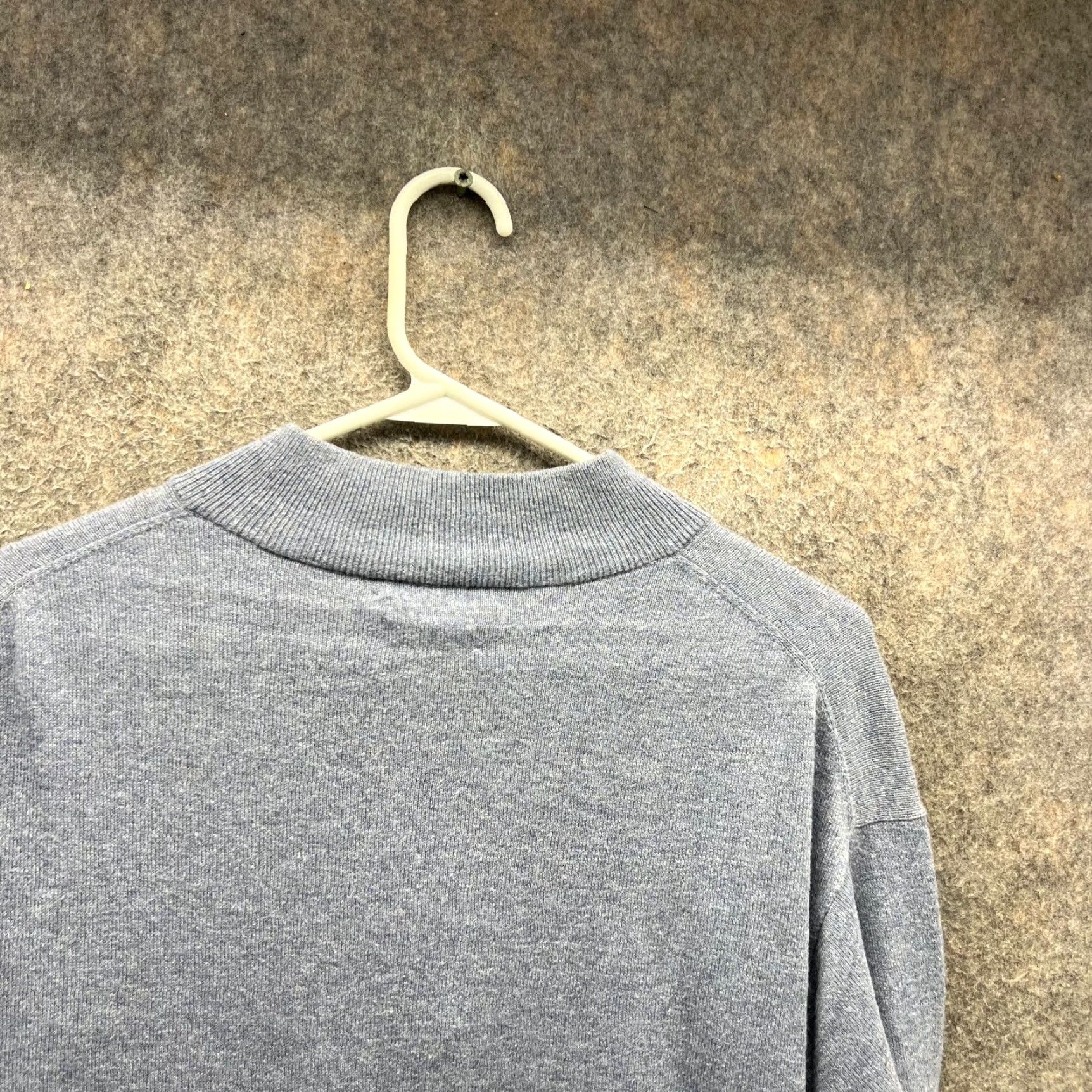 Peter Millar Peter Millar Pullover Mens Large Blue 1/4 Zip Cashmere Sweatshirt Augusta Golf Shirt Size US L / EU 52-54 / 3 - 3 Thumbnail