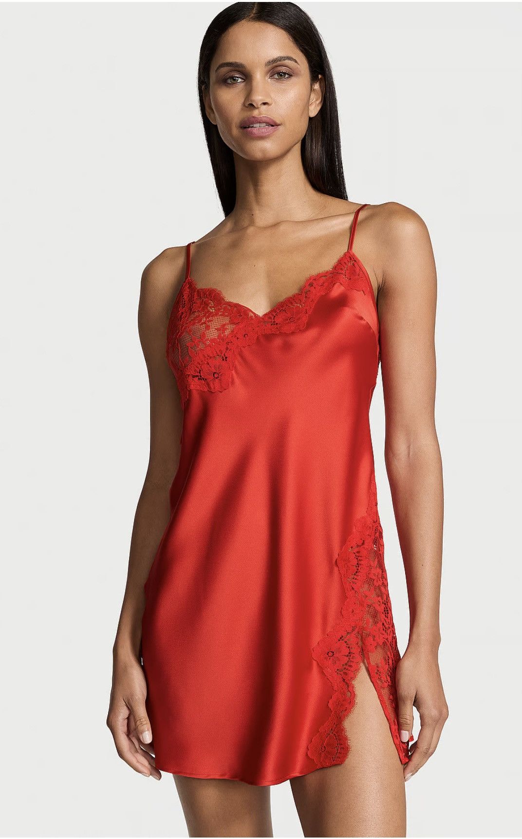 Victoria's Secret VICTORIA'S SECRET Dare to Dream Lace & Satin Slip Size S / US 4 / IT 40 - 2 Thumbnail