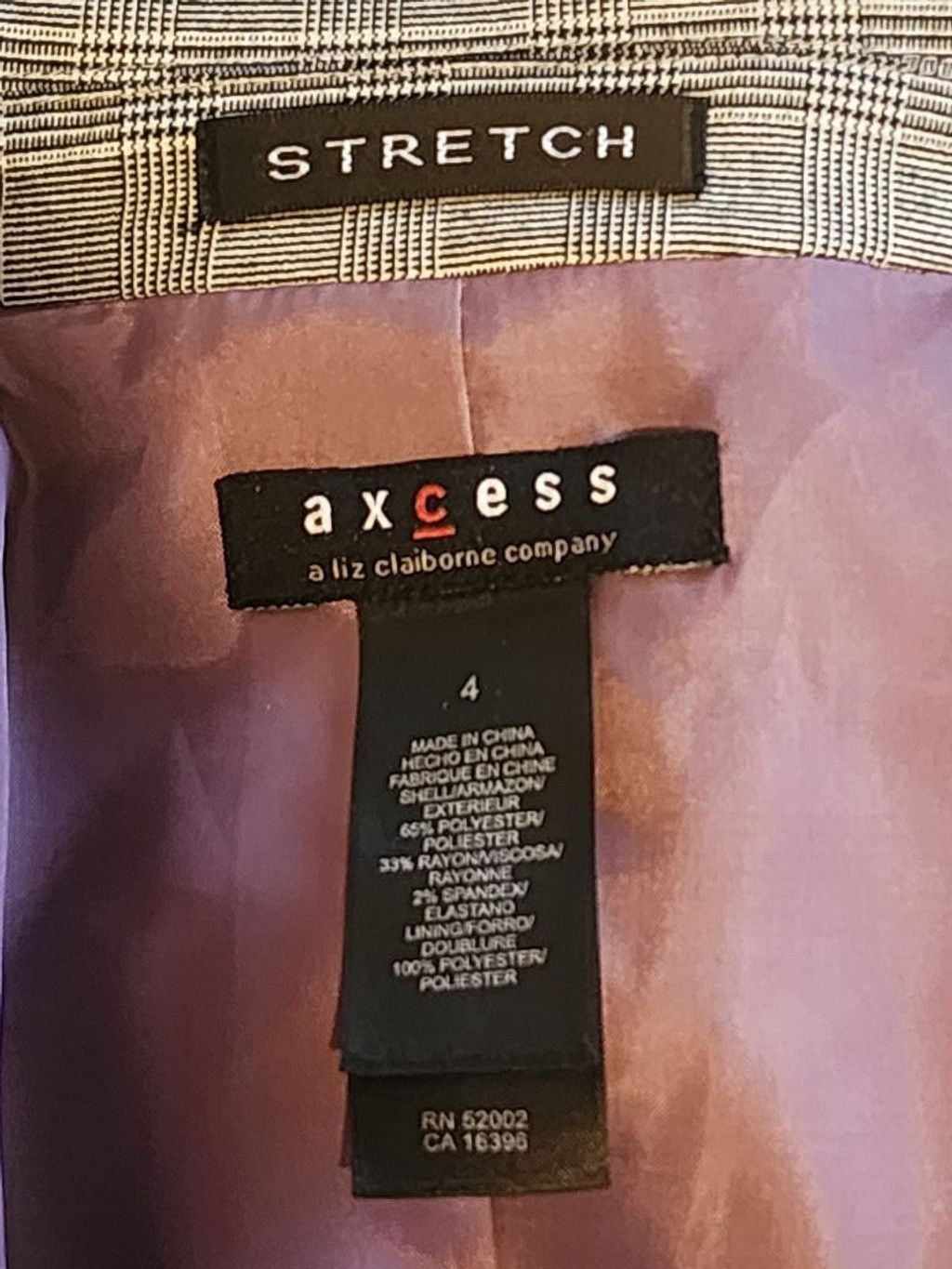 Other Axcess Gray Blazer Size S / US 4 / IT 40 - 4 Thumbnail