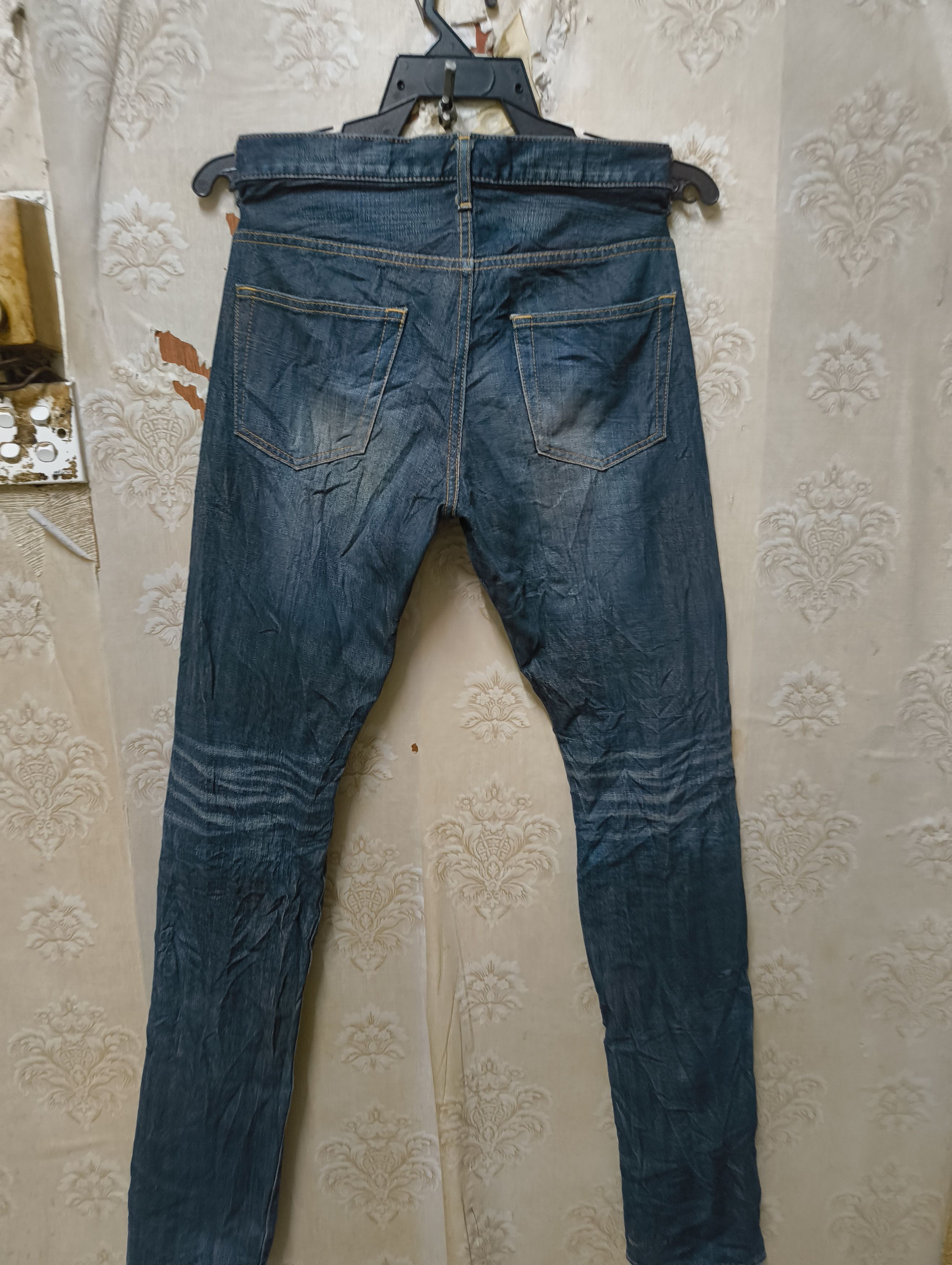 Japanese Brand × Lithium LITHIUM HOMME JEANS JAPAN SLIM FIT Size US 31 - 10 Thumbnail