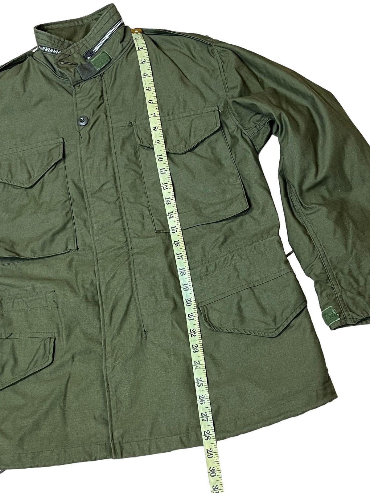 Alpha Industries VINTAGE 60s ALPHA INDUSTRIES M-65 OG-107 FIELD ARMY JACKET Size US S / EU 44-46 / 1 - 18 Thumbnail