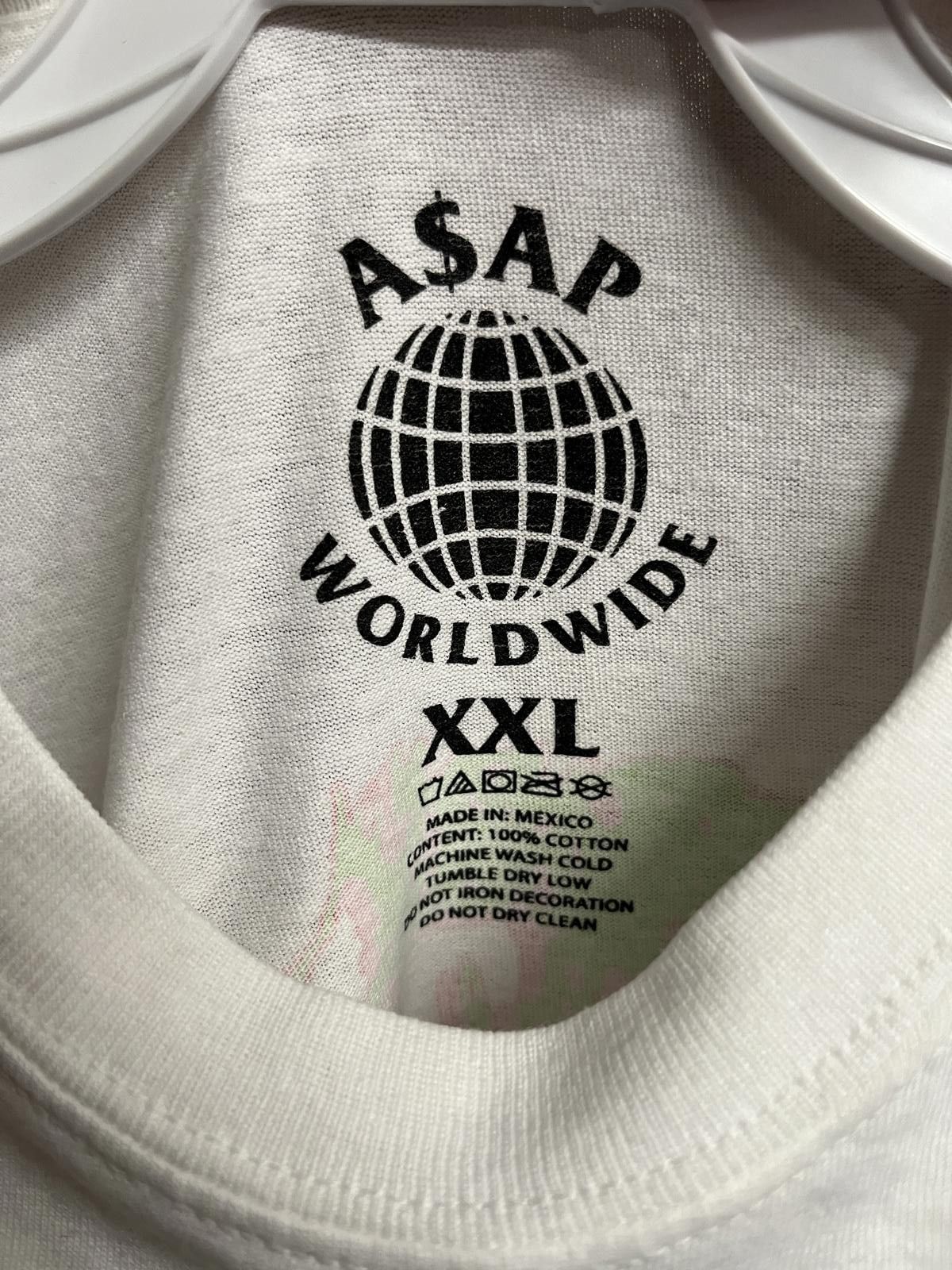 Designer ASAP Worldwide Skull T-shirt - Anarchy Slime XXL Size US XXL / EU 58 / 5 - 3 Thumbnail