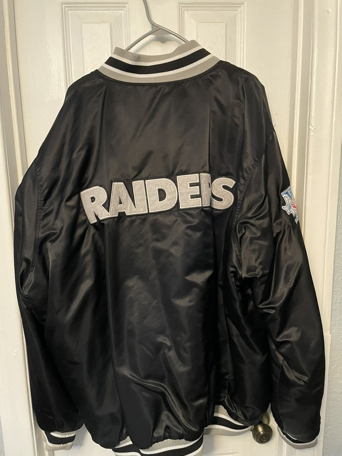 NFL × Vintage Raiders bomber jacket Size US XXL / EU 58 / 5 - 4 Thumbnail