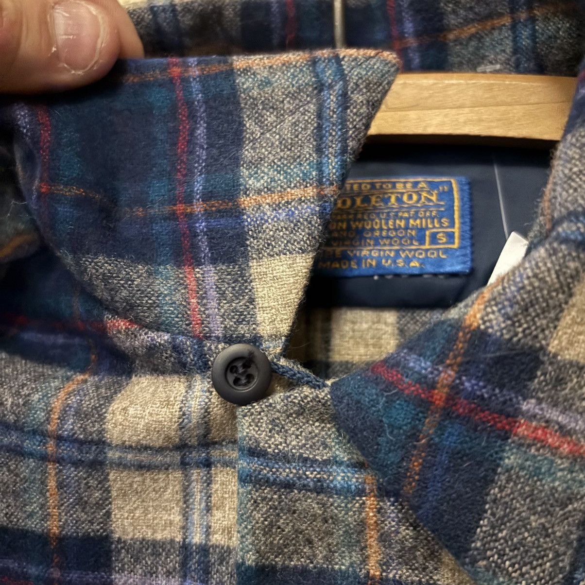 Pendleton × Vintage Vintage 1960s Pendleton Loop Collar Button Up Board Shirt Size US S / EU 44-46 / 1 - 3 Thumbnail