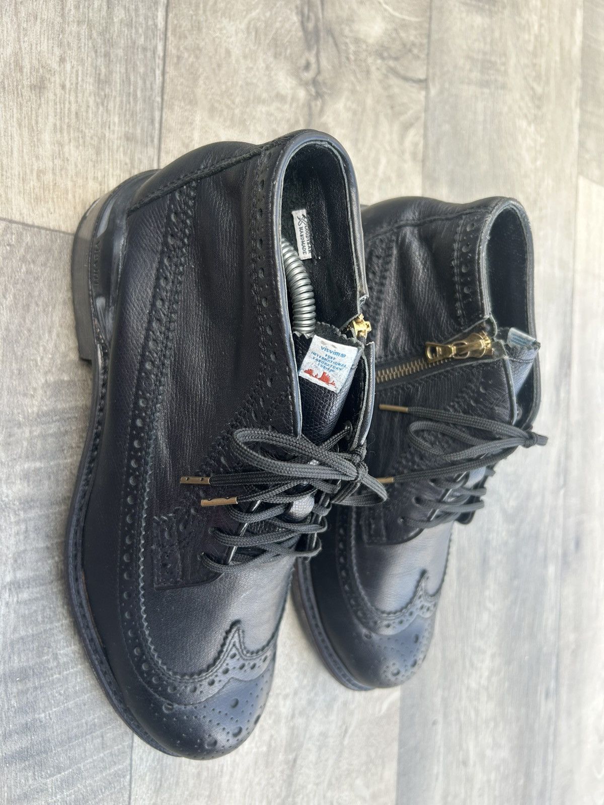 Visvim Visvim Patrician Mid W.T.-Folk brogue boots Size US 8 / EU 41 - 2 Thumbnail
