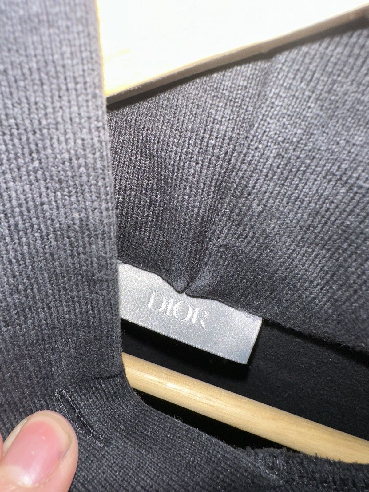 Dior Dior x ERL Hooded Relaxed Fit Sweatshirt Size US L / EU 52-54 / 3 - 2 Thumbnail