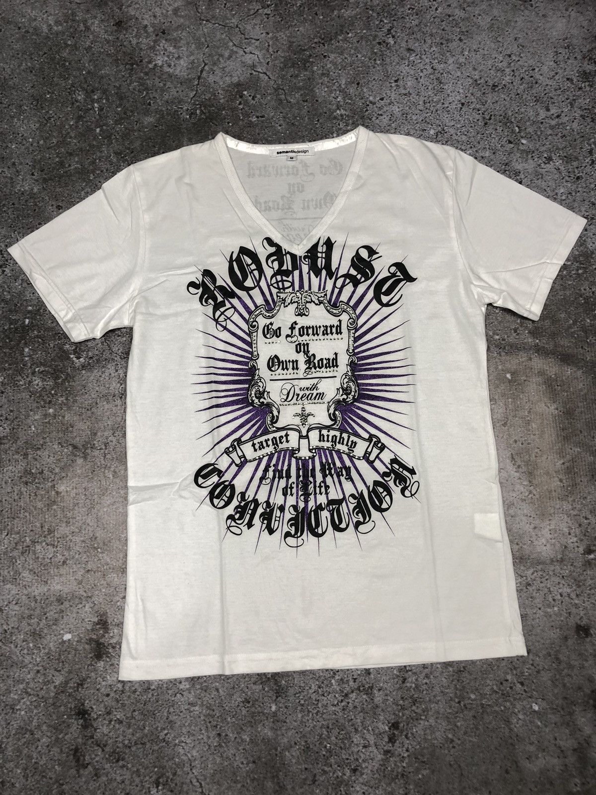 Beauty Beast × If Six Was Nine × semanticdesign SEMANTIC DESIGN Y2K Style White Shirt Size US M / EU 48-50 / 2 - 2 Thumbnail