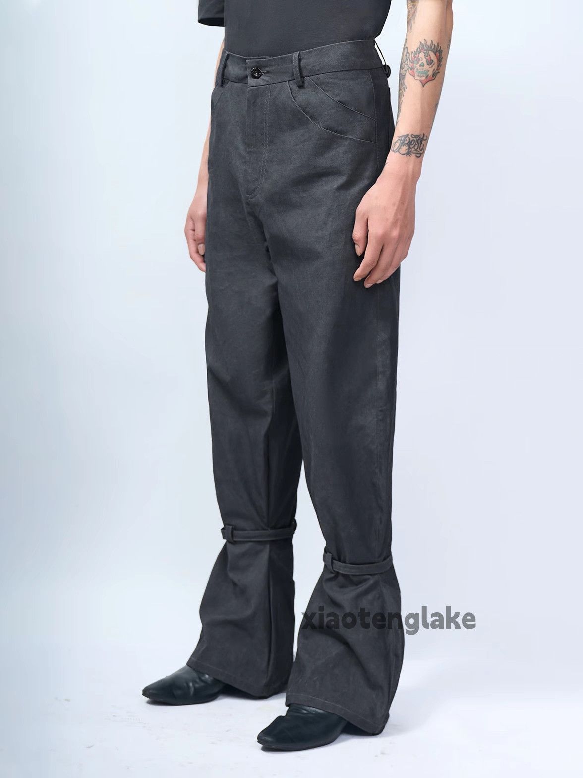 Vintage xtl washed faded cleanfit yuppie bootcut yuppie pants Size US 33 - 1 Thumbnail