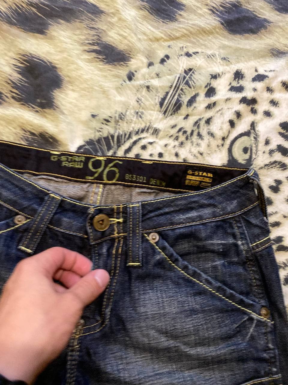 G-Star denim pants G-Star Raw streetwear big logo Y2K vintage jeans Size US 26 / EU 42 - 21 Thumbnail