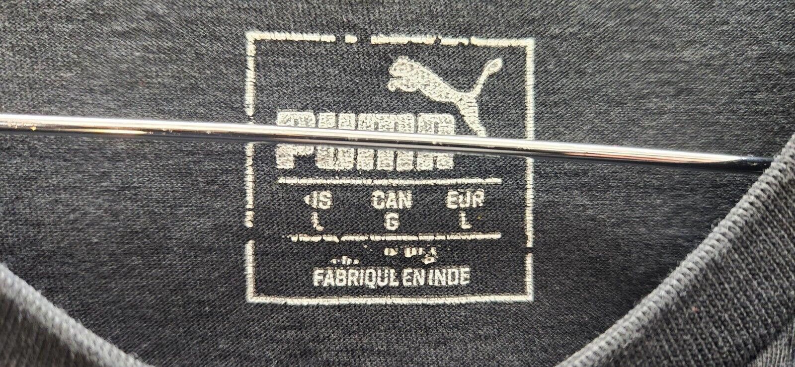 Puma Puma Athletic Tshirt Black With Grey Camo Graphic Tee Size L Size US L / EU 52-54 / 3 - 3 Thumbnail